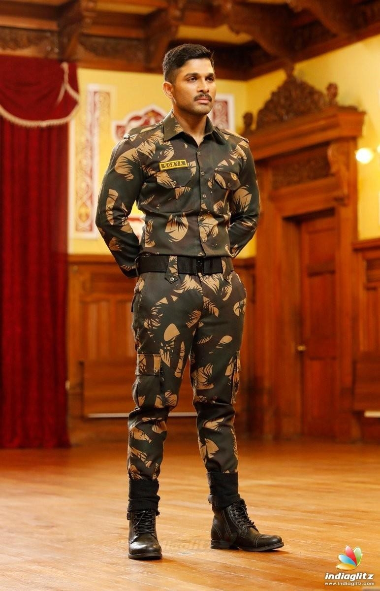 780x1200 Allu arjun army dress image, Phone