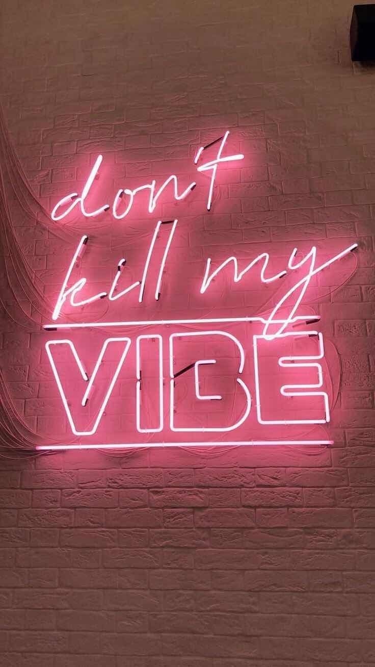 740x1310 iPhone and Android Wallpaper: Pink Neon Wallpaper for iPhone and Android. Neon quotes, Pink neon wallpaper, Neon signs, Phone