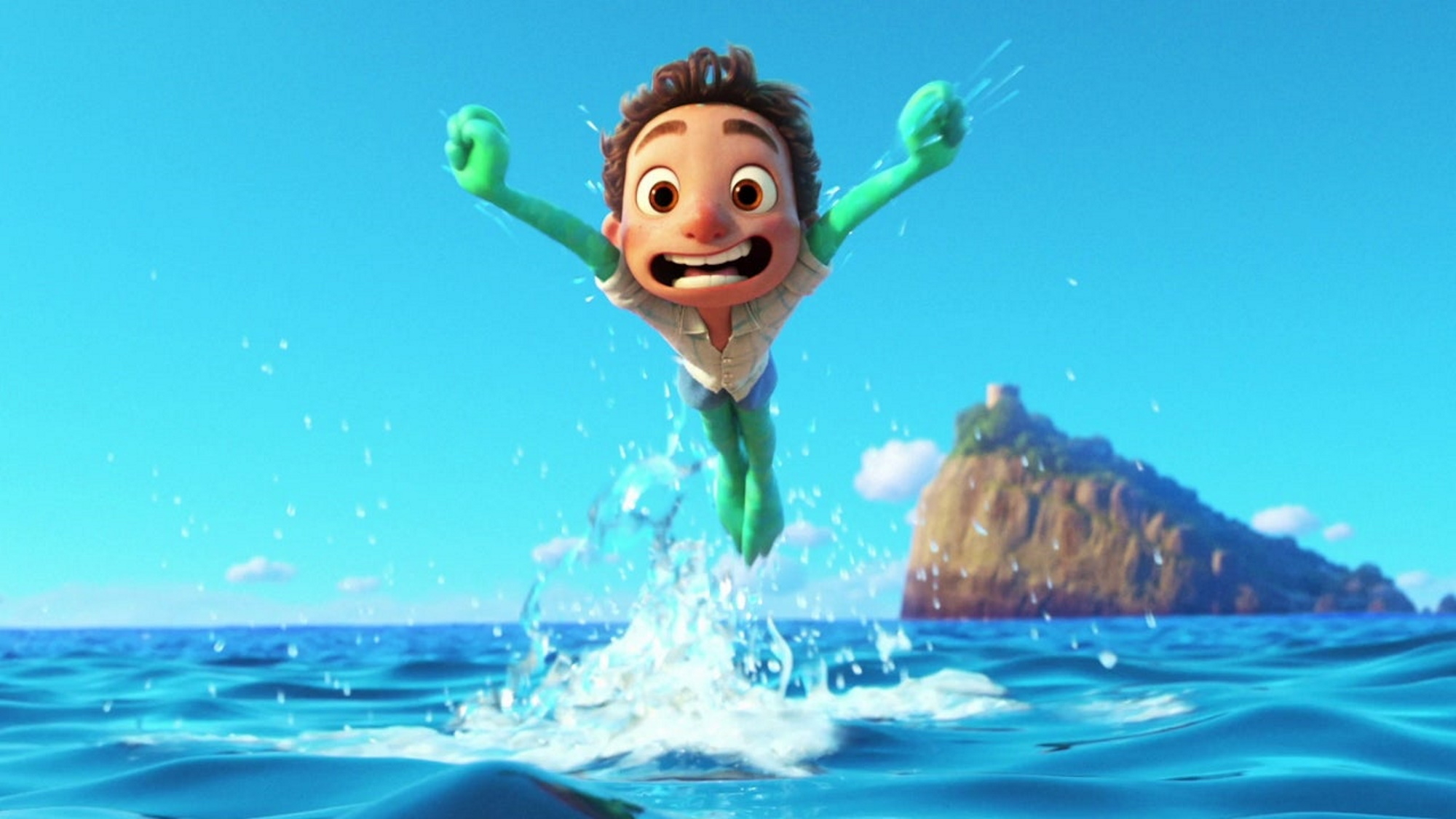 2000x1130 How to watch Luca online: stream the Pixar movie on Disney Plus now, Desktop