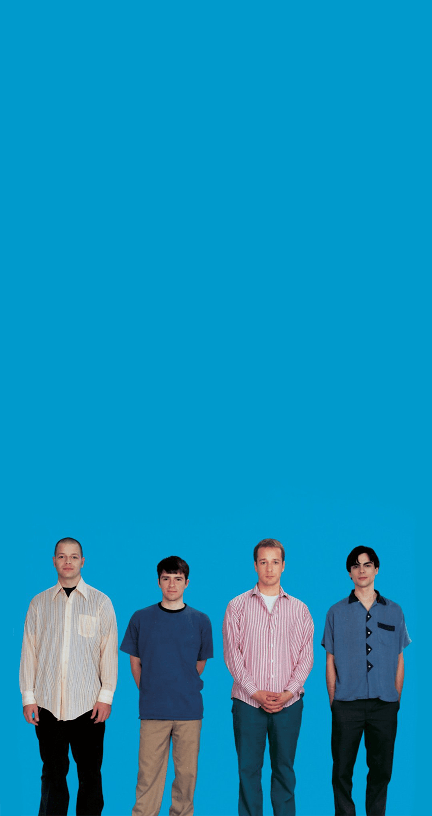 860x1610 Weezer iPhone wallpaper. Blue, Pinkerton, Green and Red, Phone