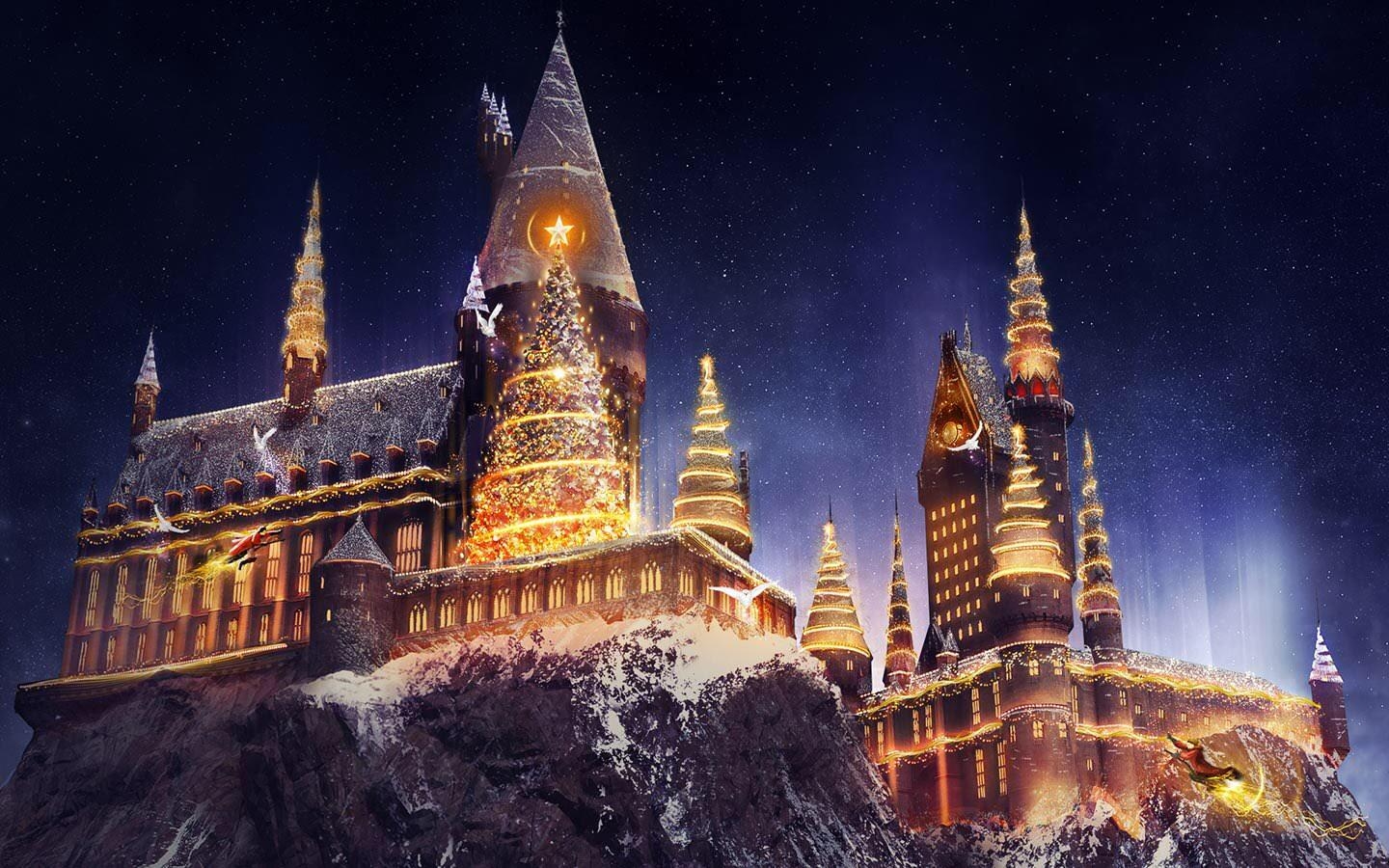 1440x900 Aesthetic Christmas Desktop Harry Potter Christmas Wallpaper, Desktop