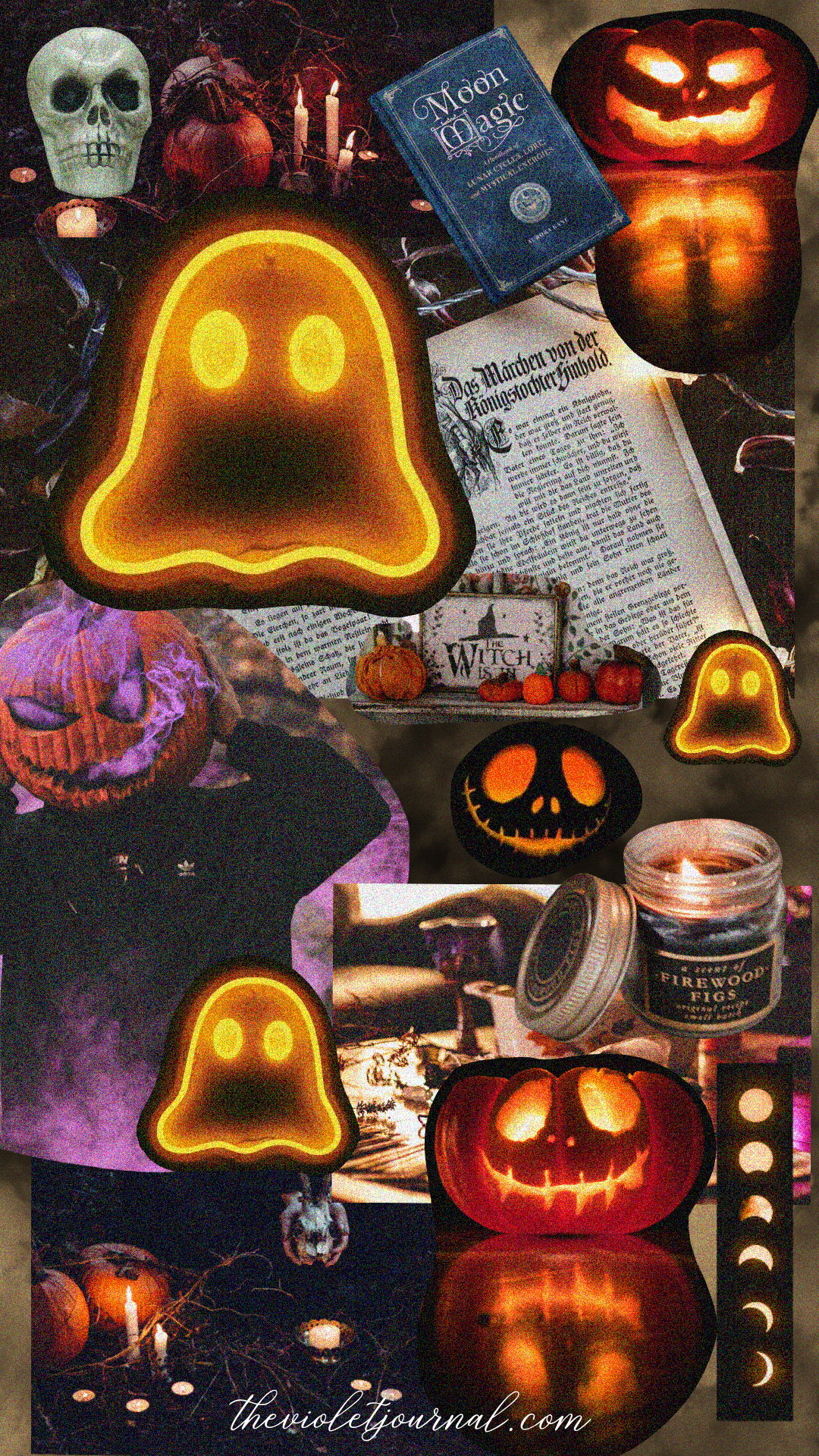 1080x1920 Aesthetic Wallpaper for Fall and Halloween. Halloween wallpaper iphone, Halloween wallpaper iphone background, Cute fall wallpaper, Phone