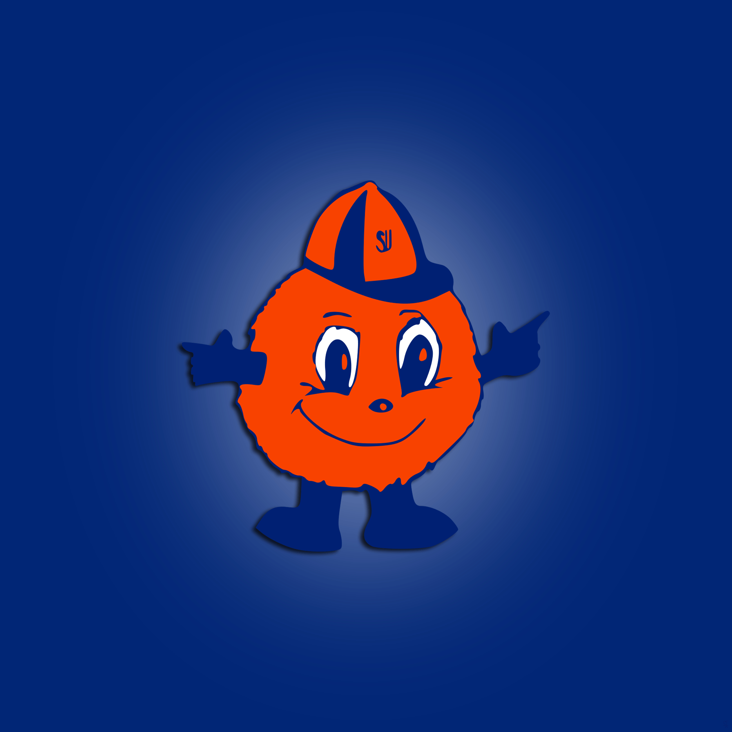 2530x2530 Syracuse Orange Wallpaper, Phone