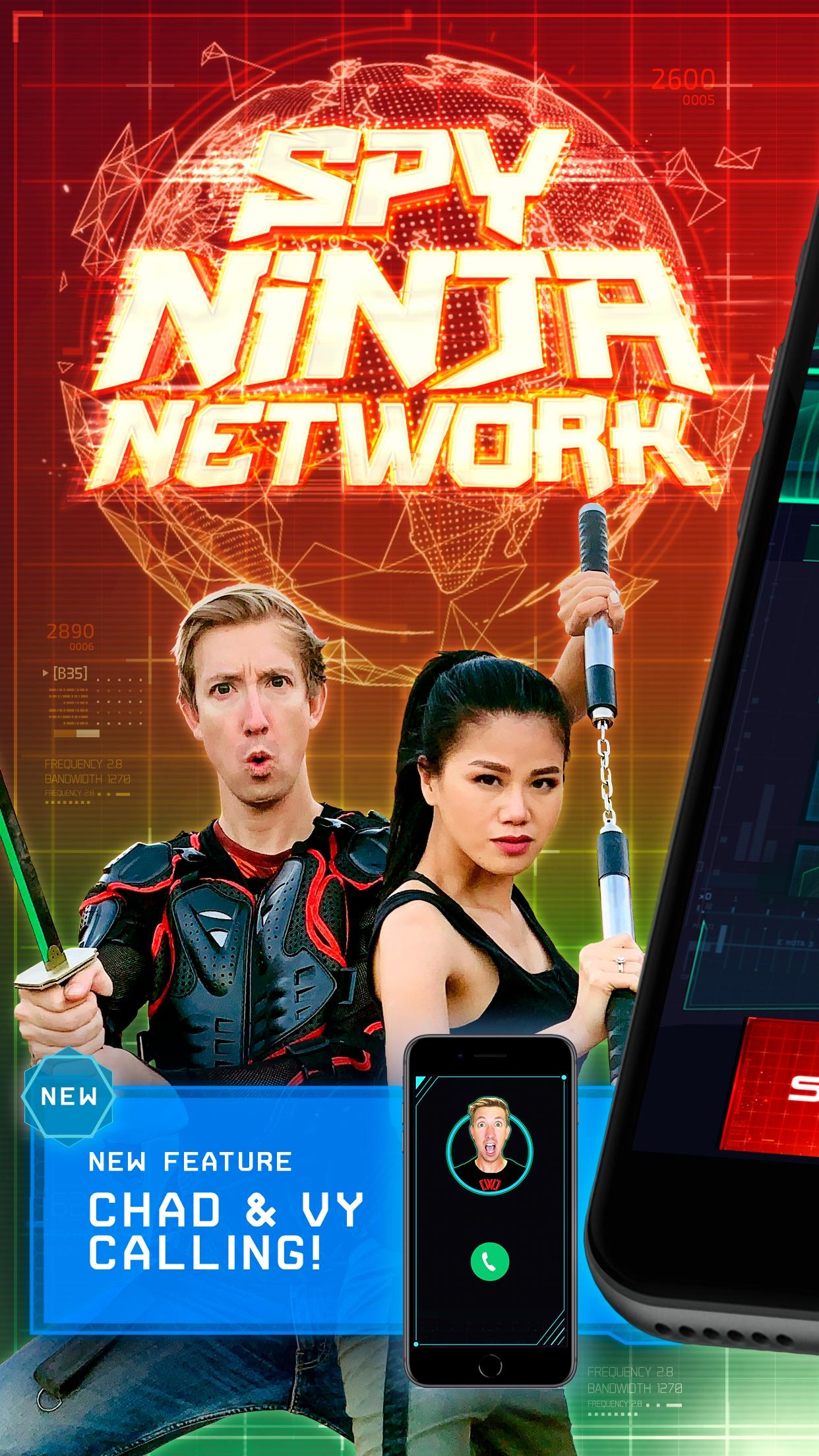 1250x2210 Spy Ninja Network & Vy for Android, Phone