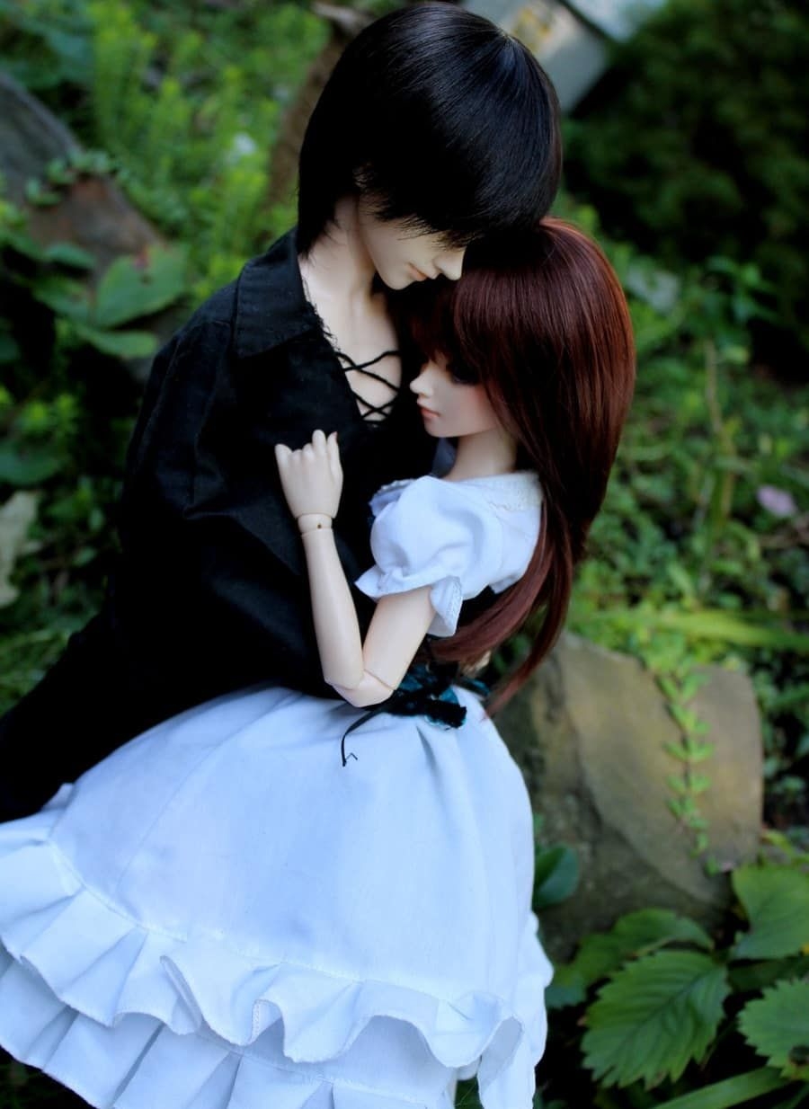 900x1240 Cute Doll Couple Wallpaper Free Cute Doll Couple Background, Phone