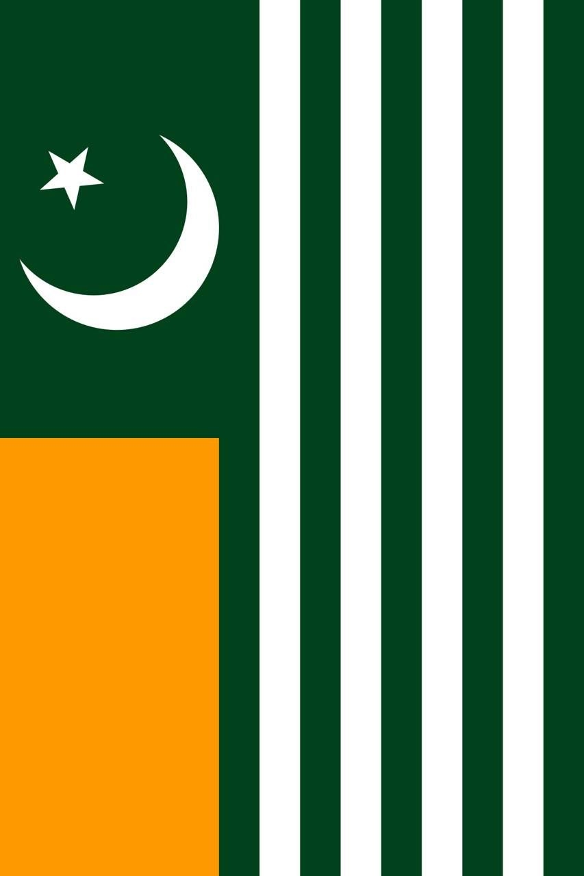 860x1280 Kashmir Flag wallpaper, Phone