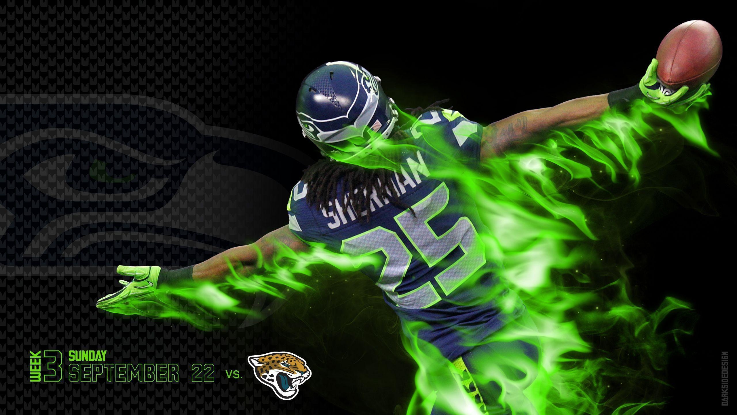 2560x1440 Richard Sherman Wallpaper 2015, Desktop