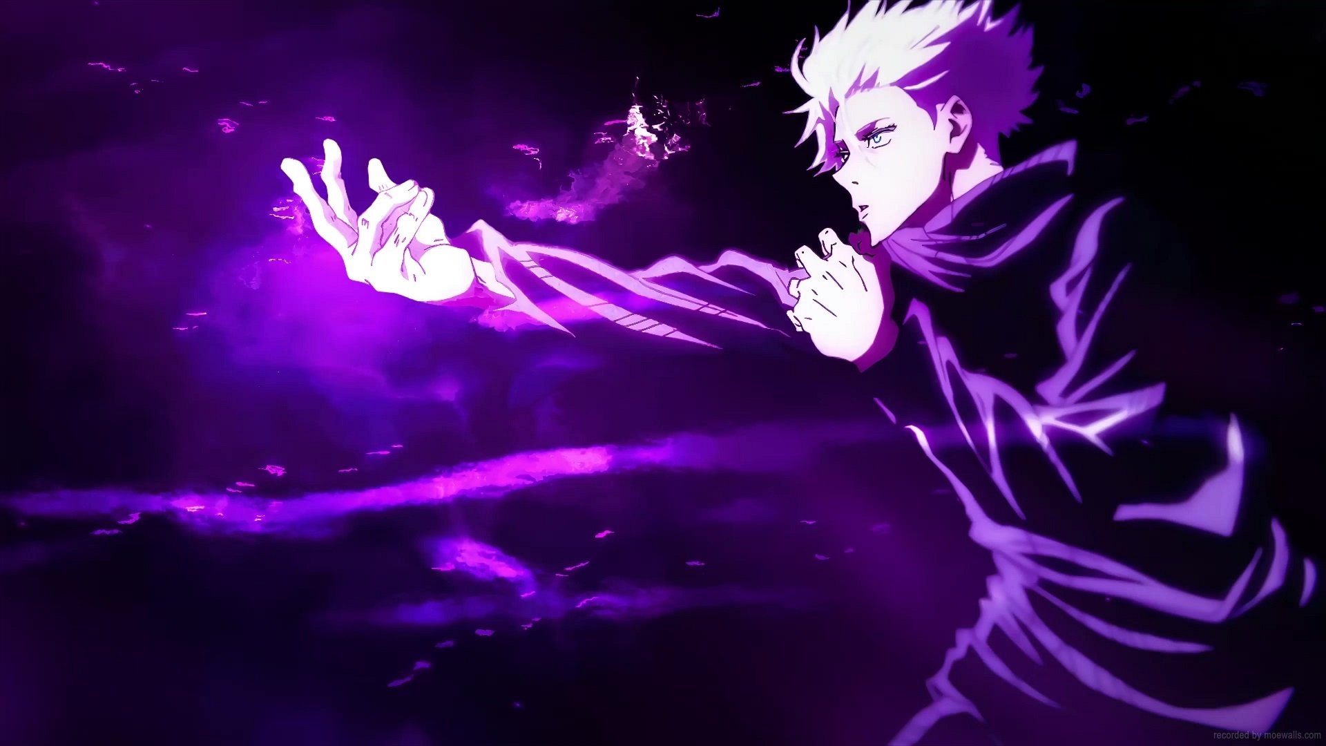 1920x1080 Satoru Gojou Hollow Technique Purple Jujutsu Kaisen Live Wallpaper, Desktop