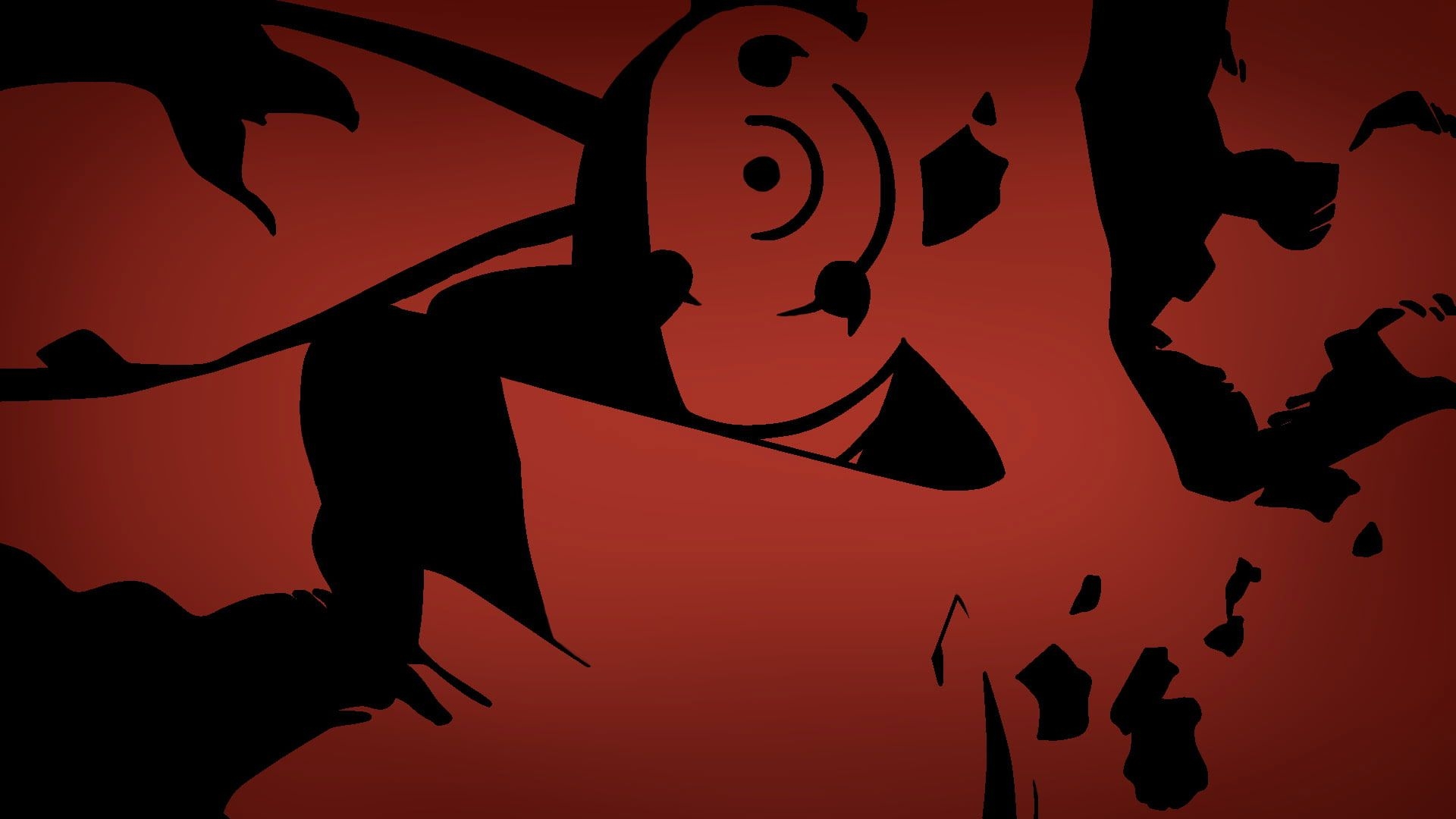 1920x1080 Naruto Shippuuden Wallpaper, Tobi, Anime Vectors, Uchiha Obito, Silhouette, Desktop