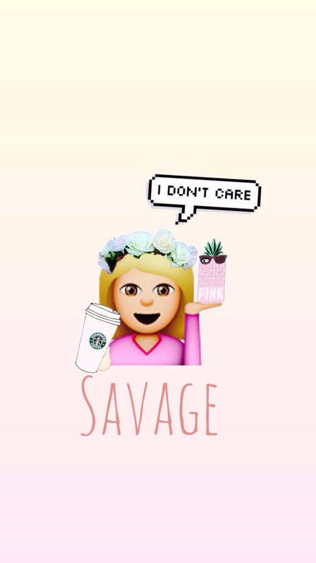 1080x1920 Savage wallpaper. Wallpaper!. Emoji wallpaper, Phone