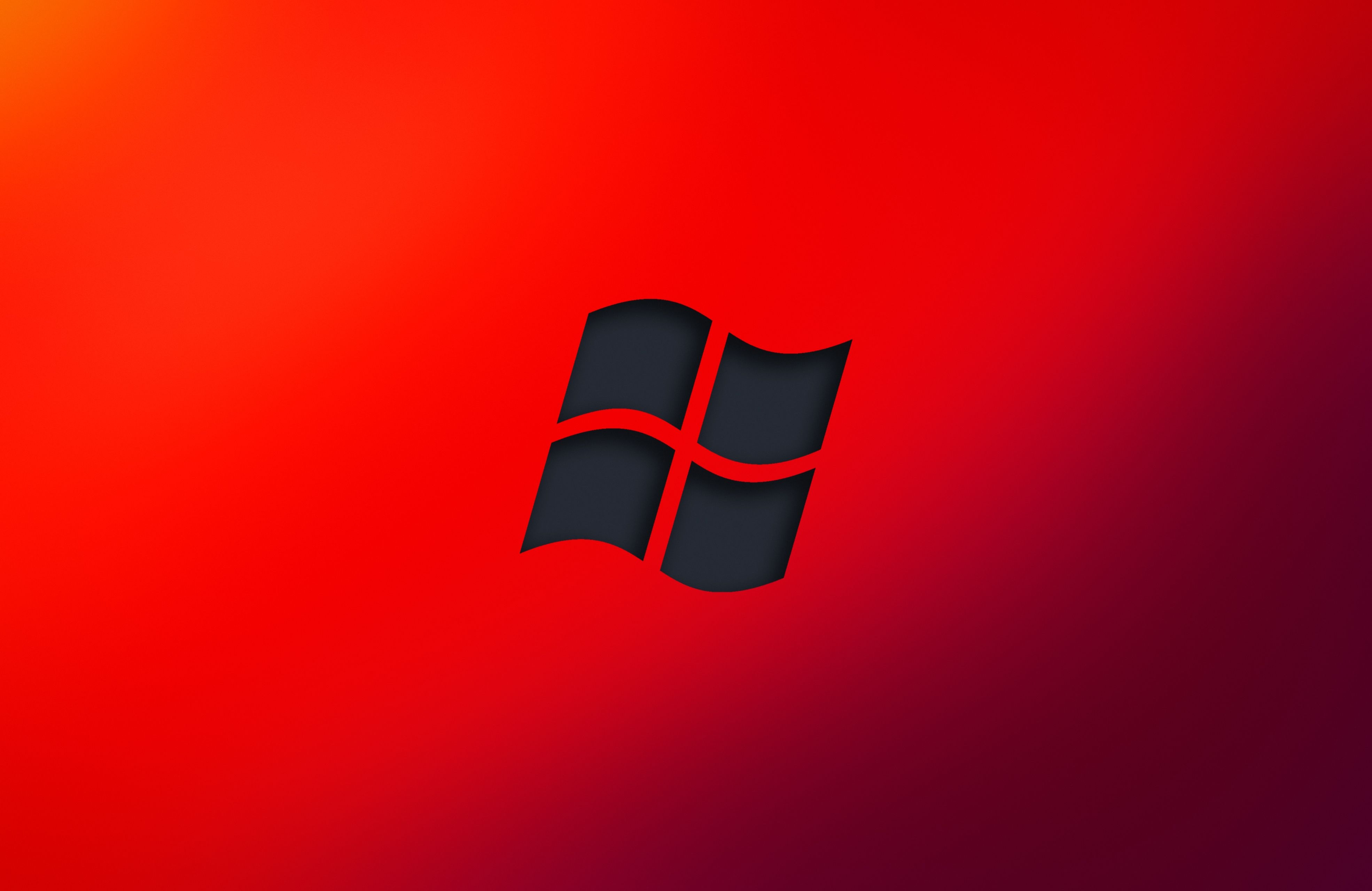 3940x2560 Windows Red Logo Minimal 4k, HD Computer, 4k Wallpaper, Image, Background, Photo and Picture, Desktop