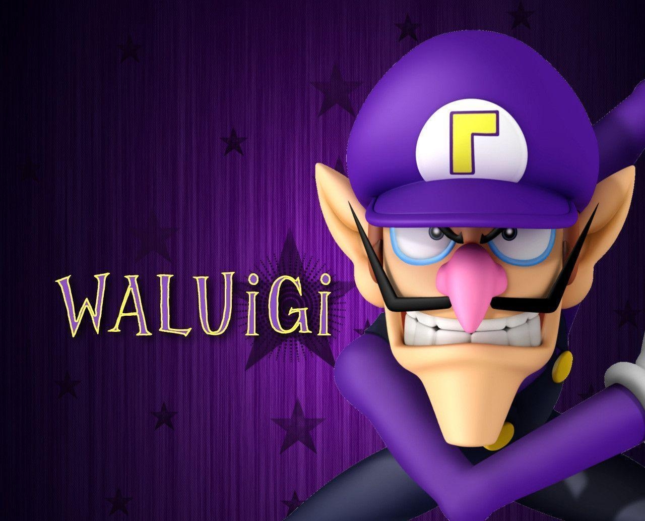 1280x1040 Glitter Waluigi, Desktop