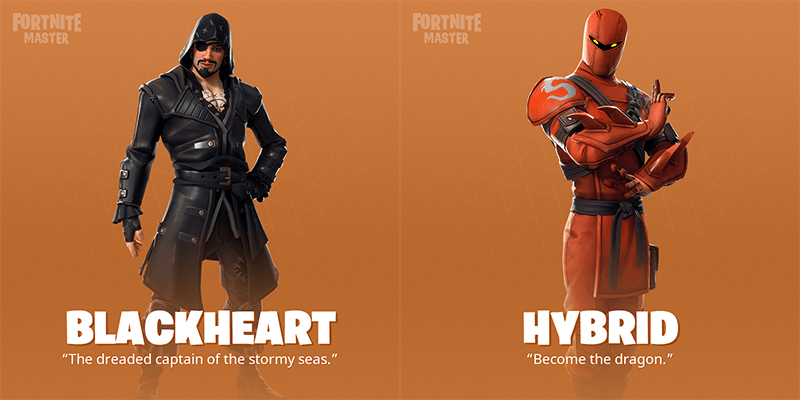 800x400 Blackheart Fortnite wallpaper, Dual Screen