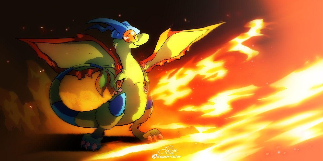 1270x640 Stand Brave Flygon By Super Tuler, Desktop