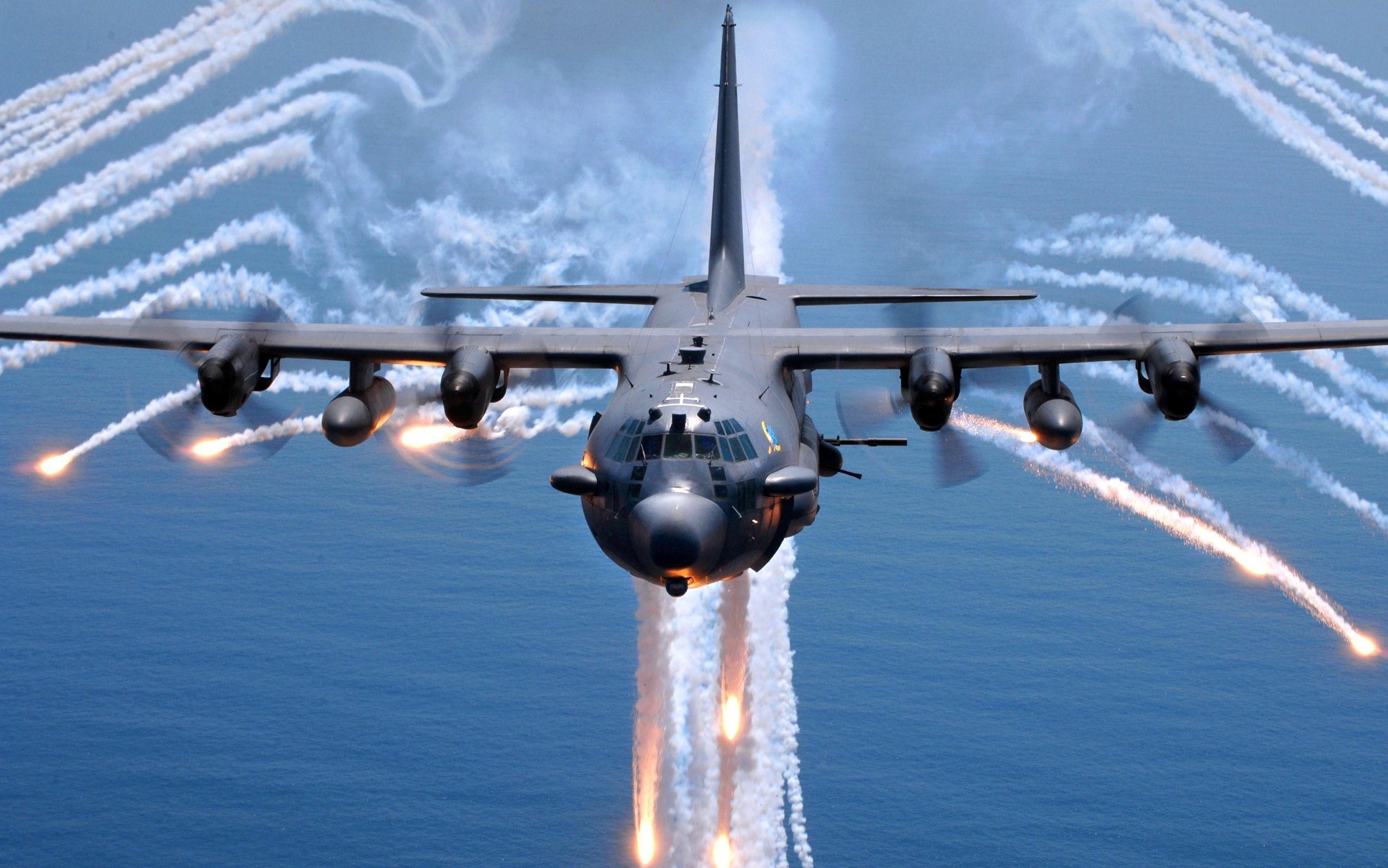 2560x1600 Lockheed AC 130 Wallpaper Military Aircrafts Planes Wallpaper, Desktop