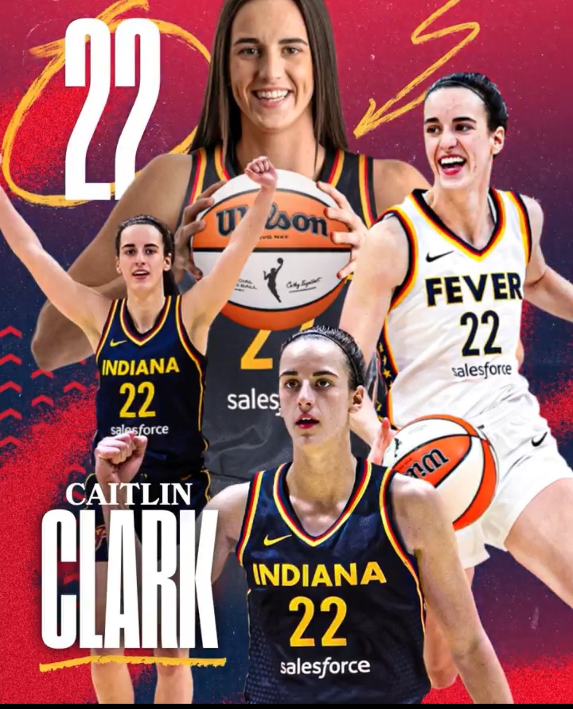 1180x1460 Official Caitlin Clark Indiana Fever, Phone