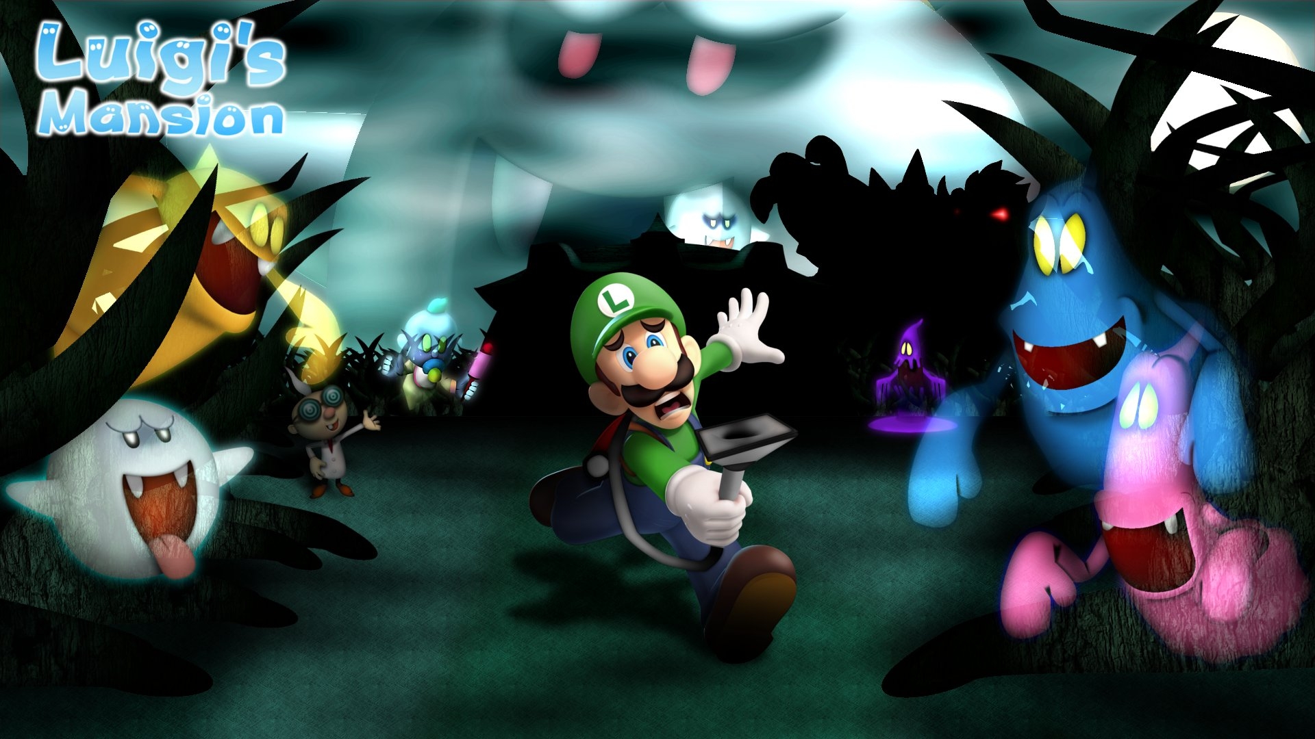 1920x1080 Luigi's Mansion HD Wallpaper. Background Imagex1080, Desktop