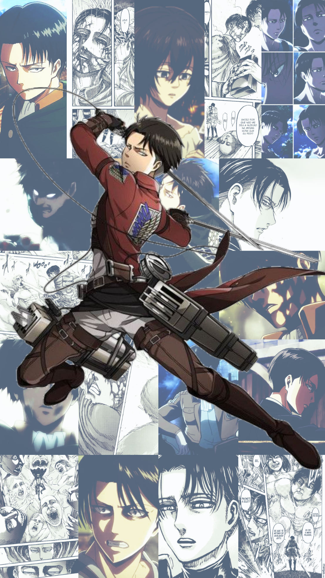 1110x1970 Levi Ackerman Cellphone Wallpaper. Anime wallpaper, Attack on titan levi, Aot wallpaper, Phone