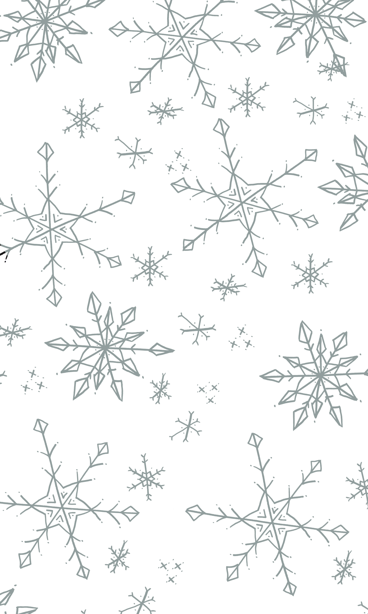 1500x2500 Snowflake iPhone Wallpaper Verderame Marketing Agency, Phone