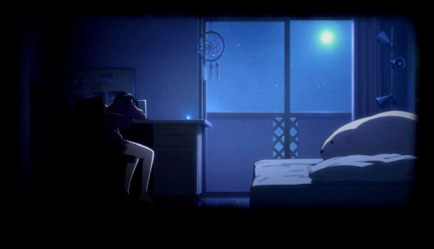 1490x860 Anime Desktop Bed Room, Desktop