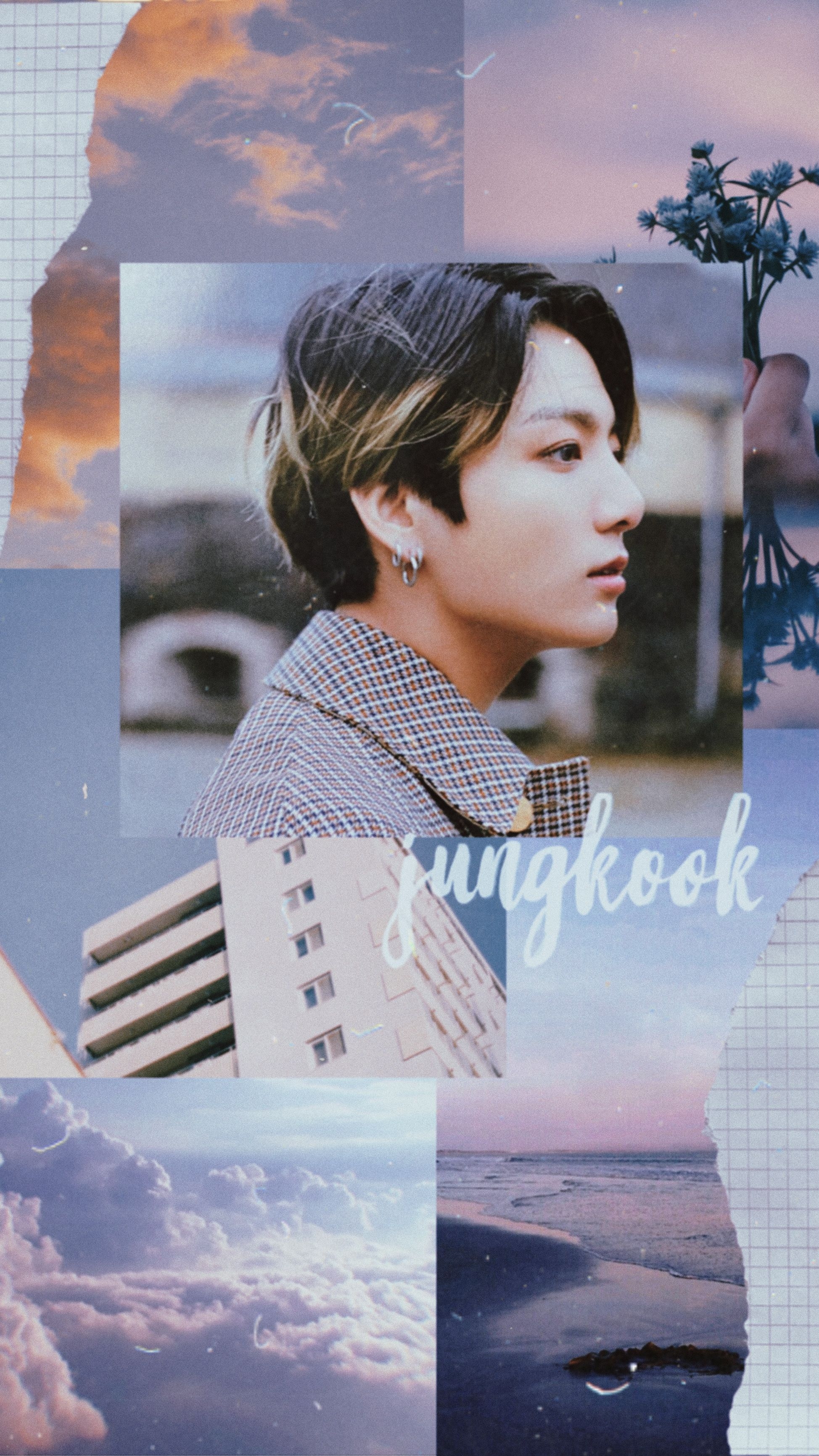 1950x3470 freetoedit wallpaper aesthetic jungkook Image, Phone