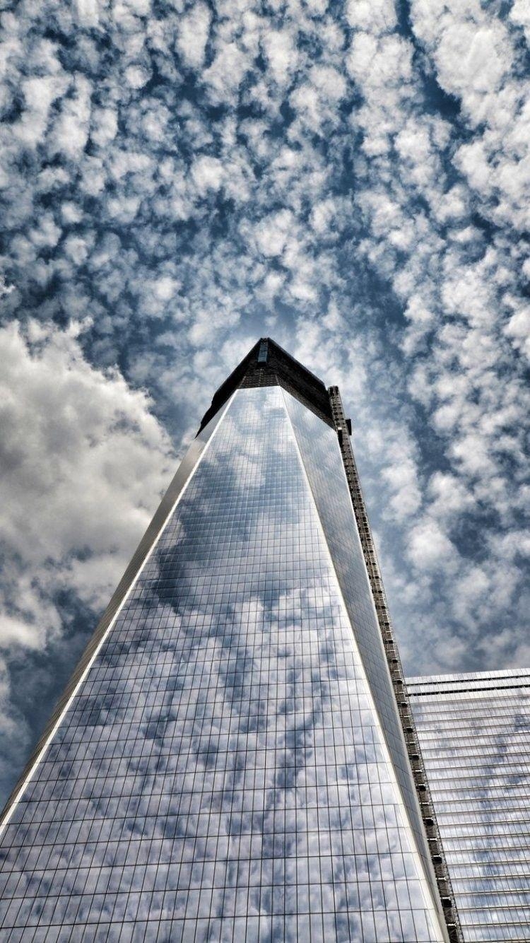 750x1340 unique One World Trade Center wallpaper for iPhone 7 7, Phone