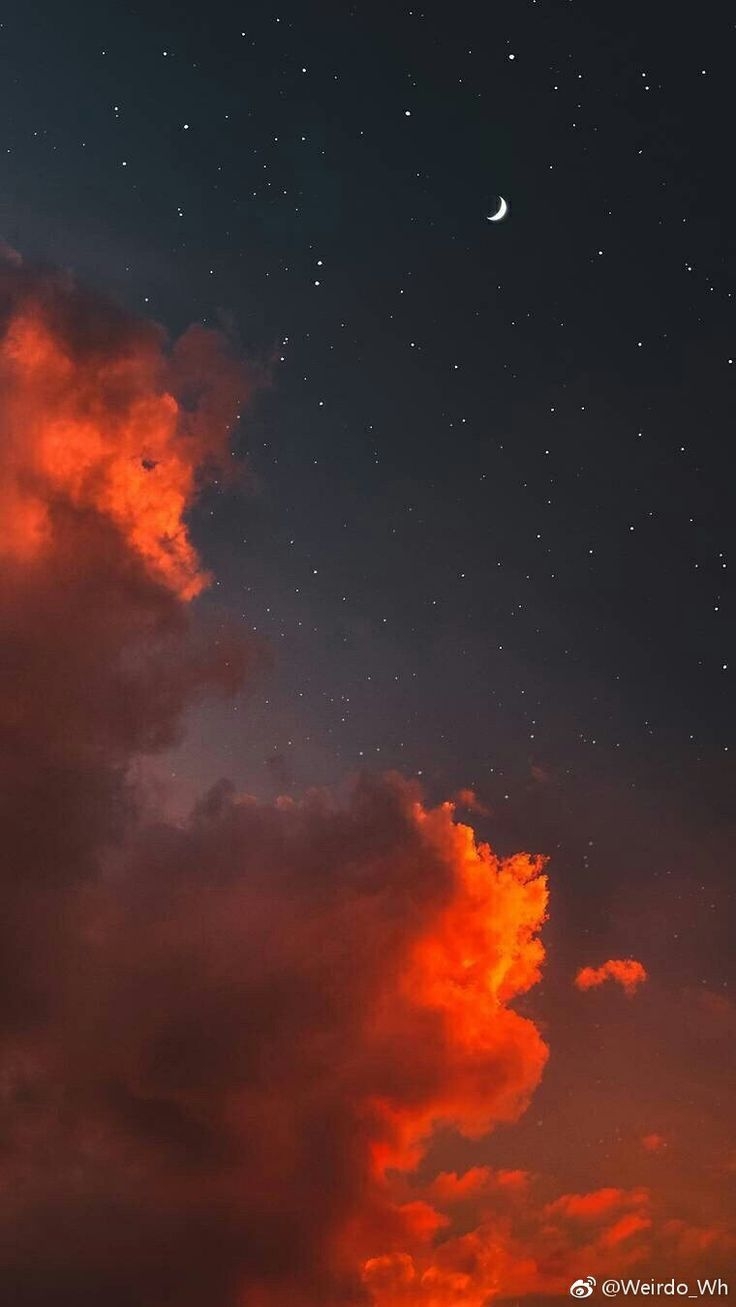 740x1310 Fire clouds. Papeis de parede para iphone, Wallpaper paisagem, Wallpaper bonitos, Phone