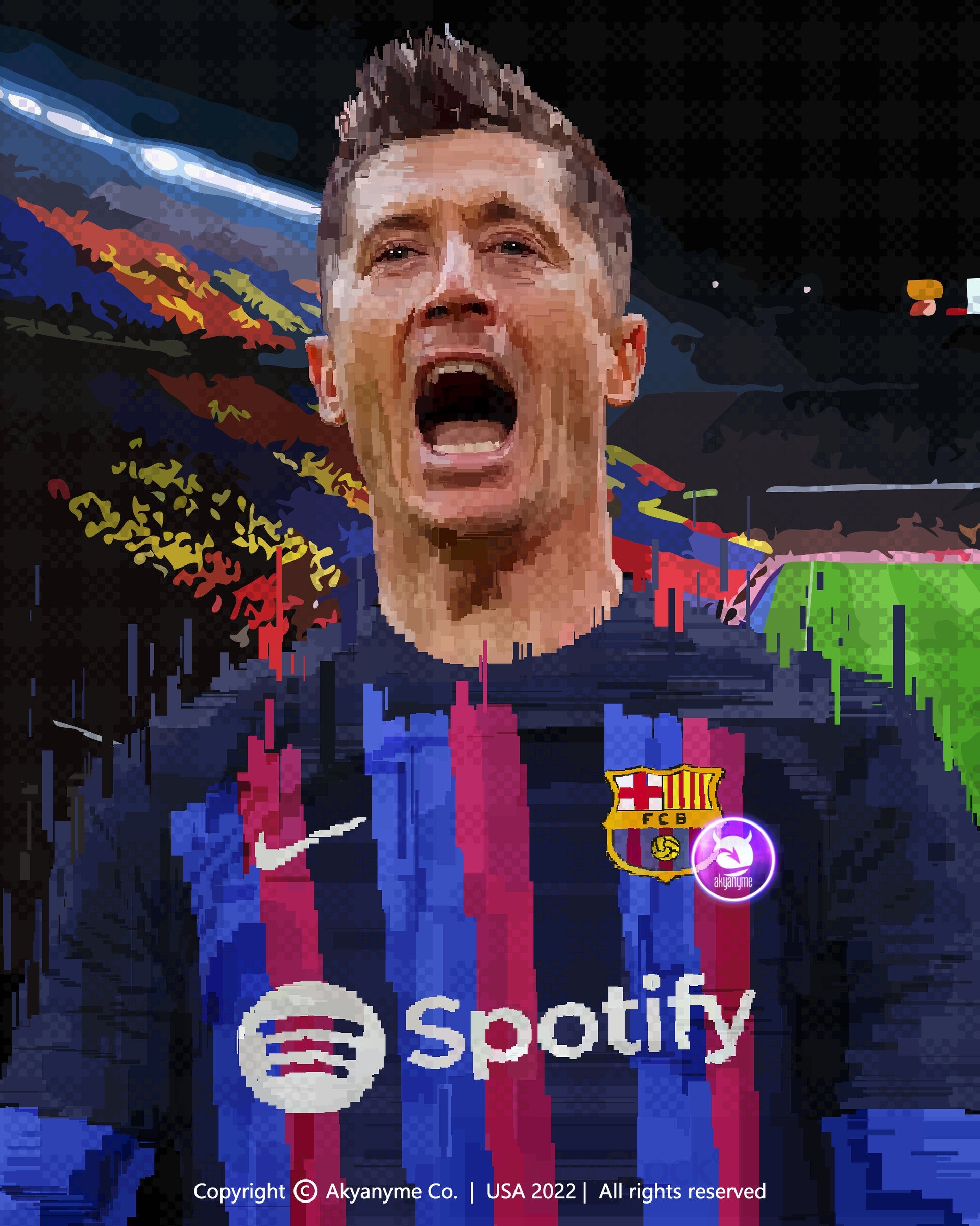 1920x2400 Robert Lewandowski road to Barcelona, Phone