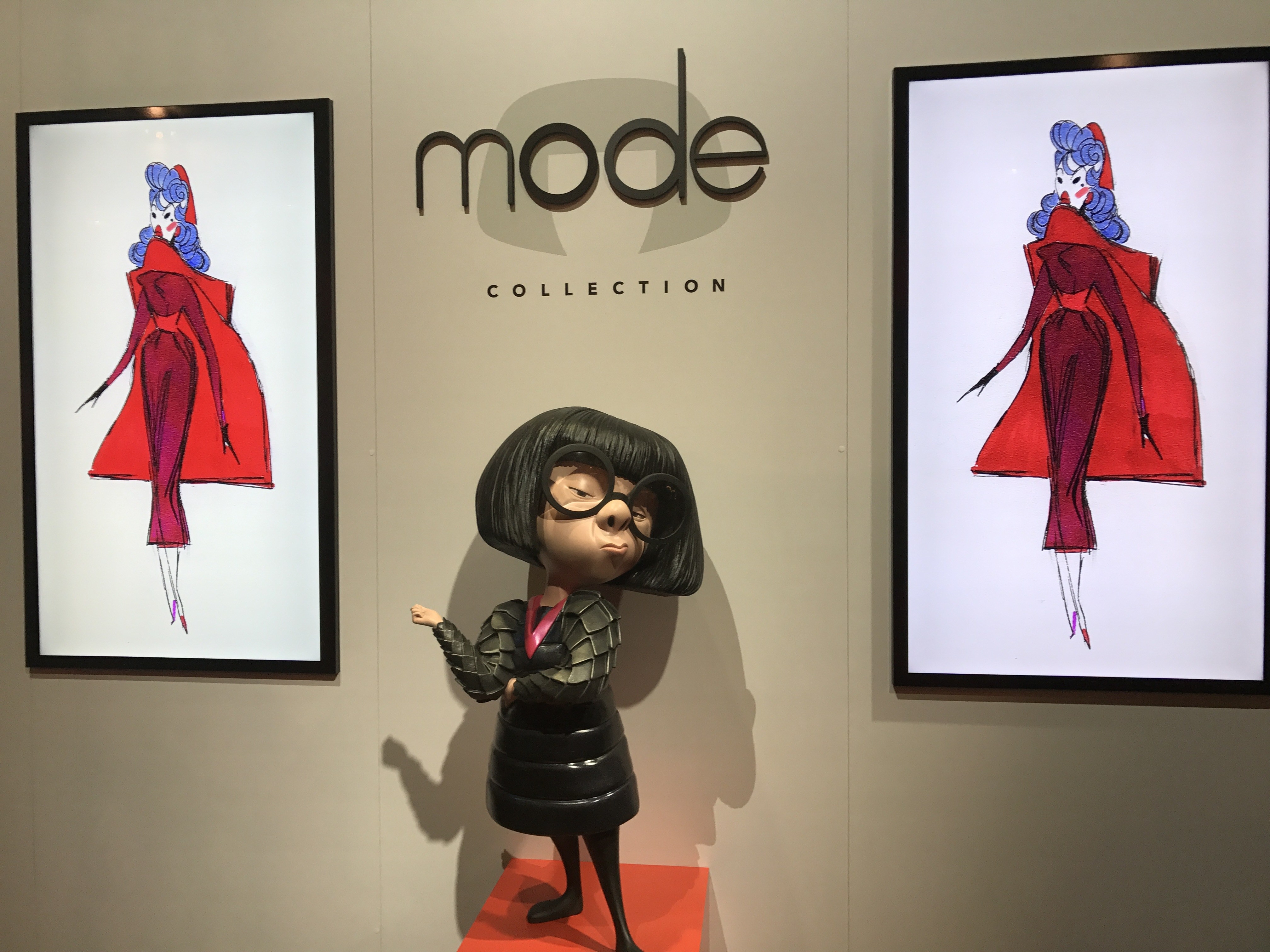 4040x3030 The Sketches of Incredibles fashion designer Edna E. Mode, Desktop