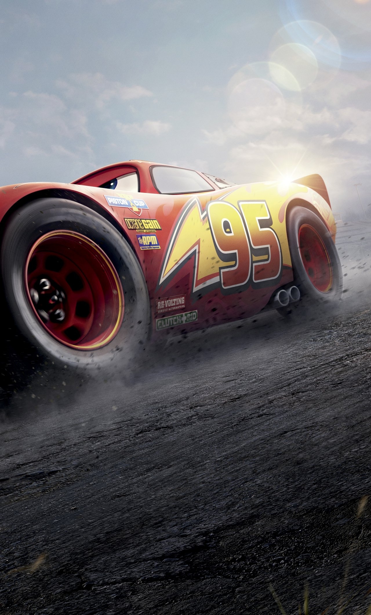 1280x2120 Download wallpaper  cars red lightning mcqueen, 2017 movie, iphone 6 plus,  HD background, 20210, Phone