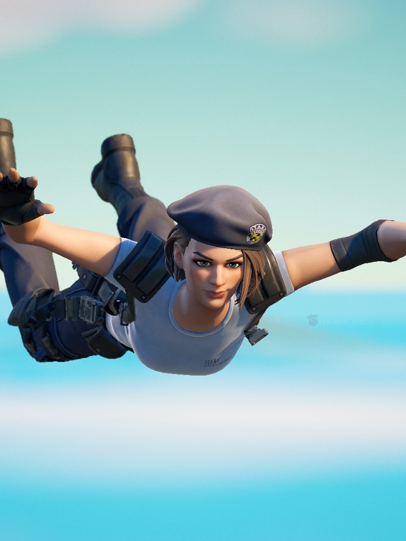 810x1080 Jill Valentine Fortnite wallpaper, Phone