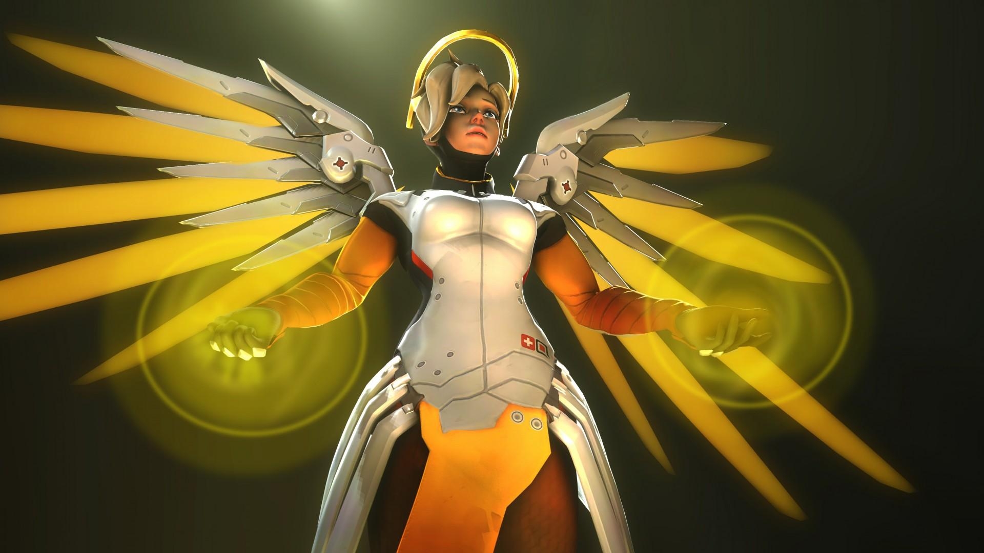 1920x1080 Mercy Overwatch 2 Wallpaper, Desktop