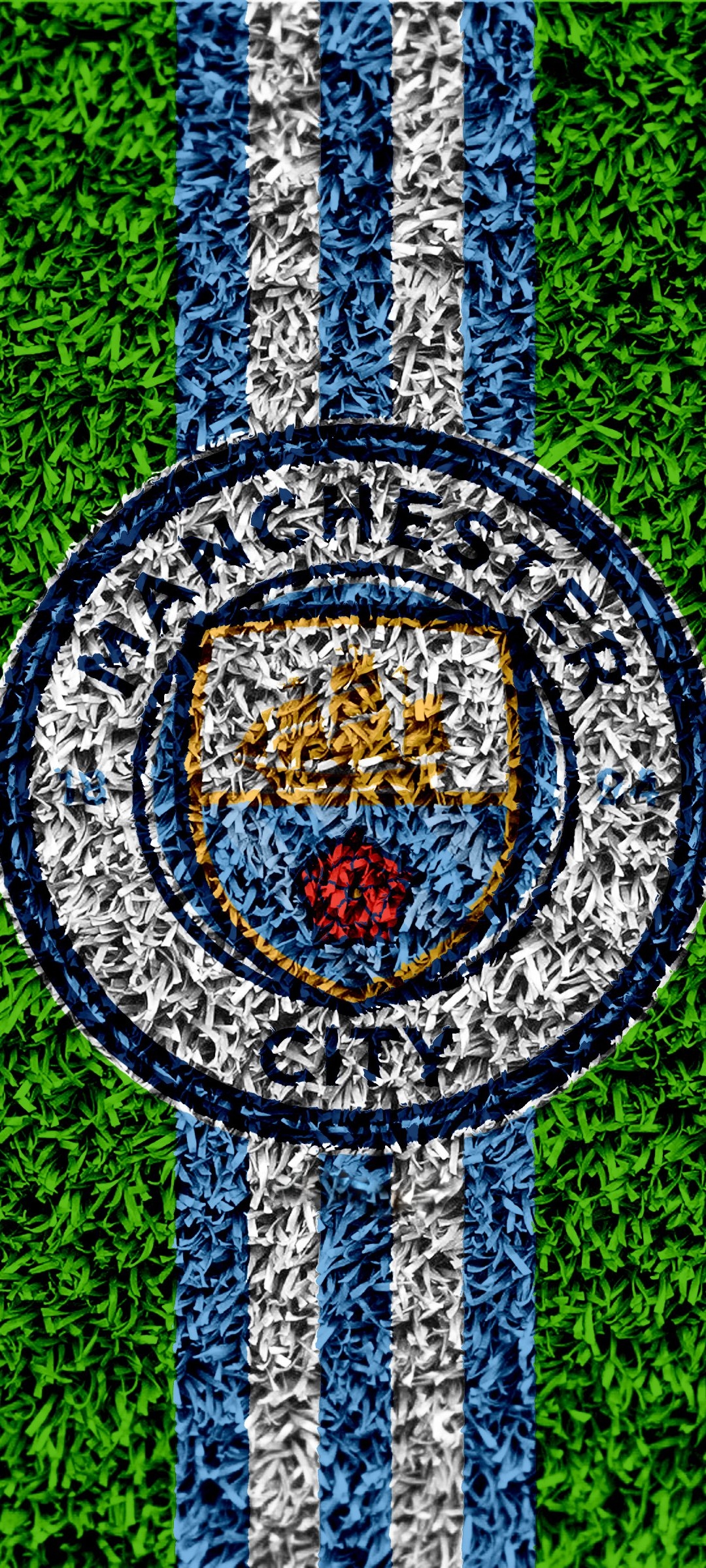 1080x2400 Manchester City Logo, Phone