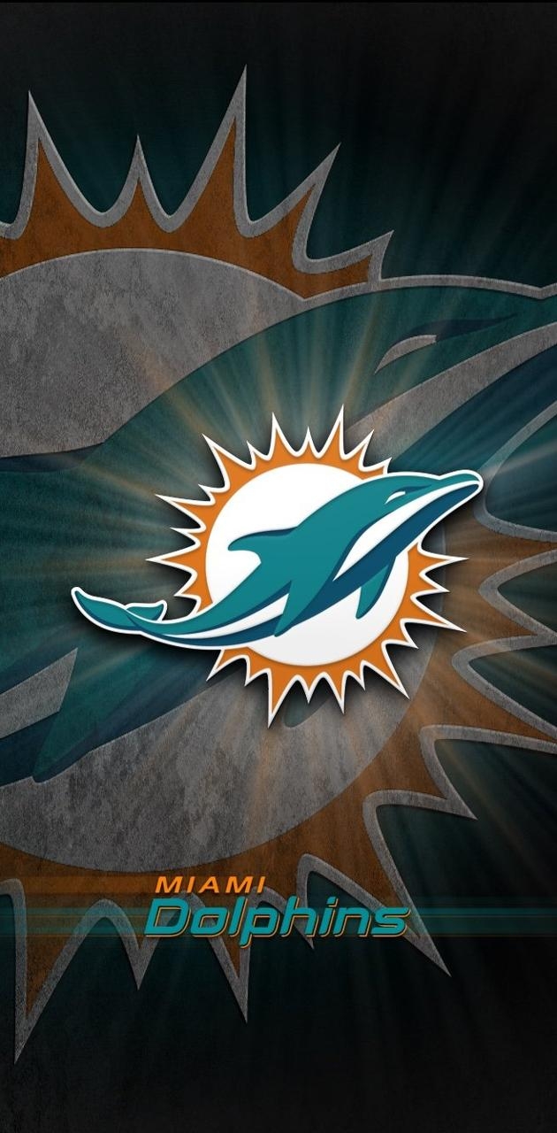 630x1280 Miami Dolphins wallpaper, Phone