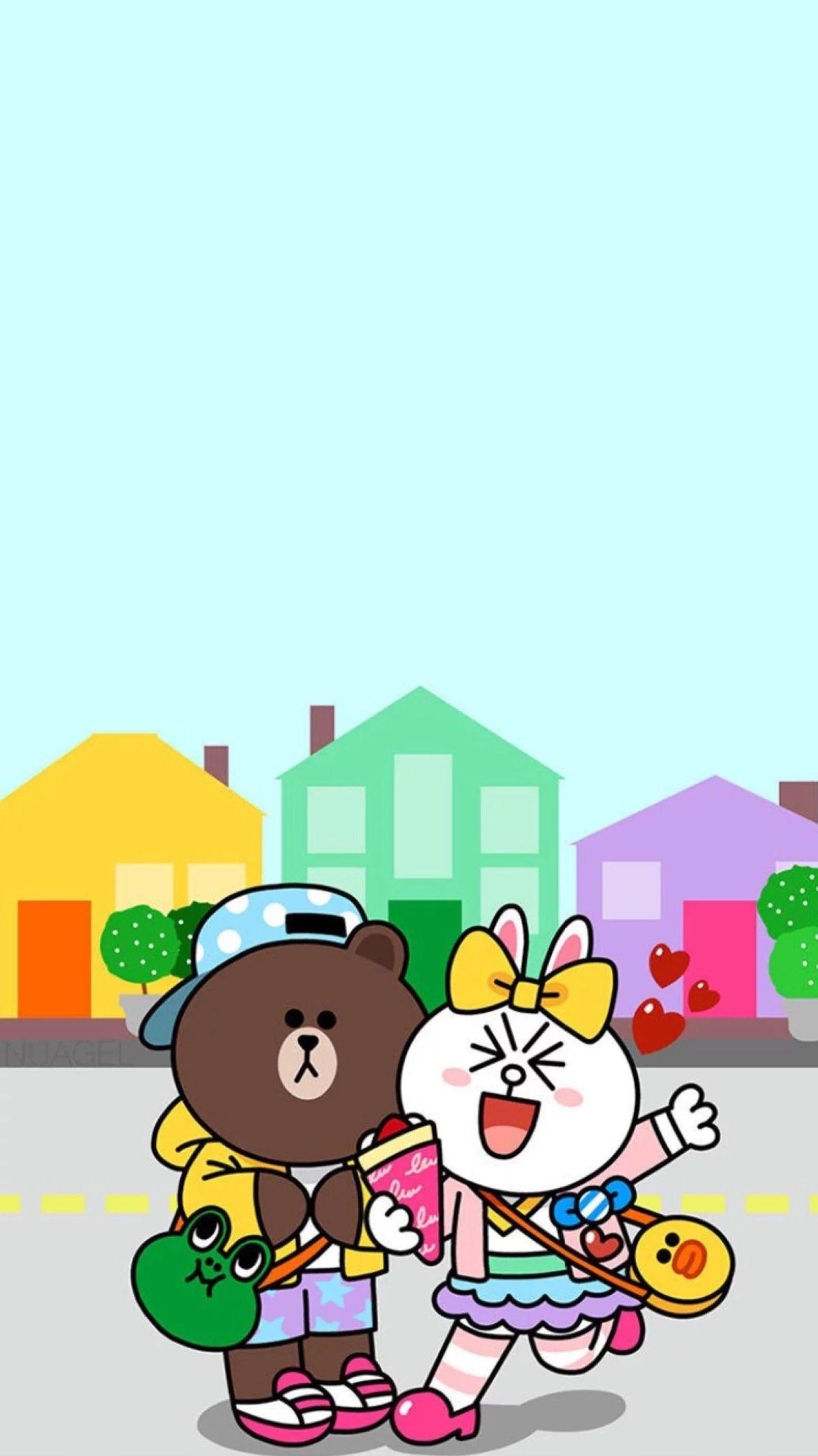 1200x2140 Line Friends Wallpaper HD Labzada Wallpaper, Phone