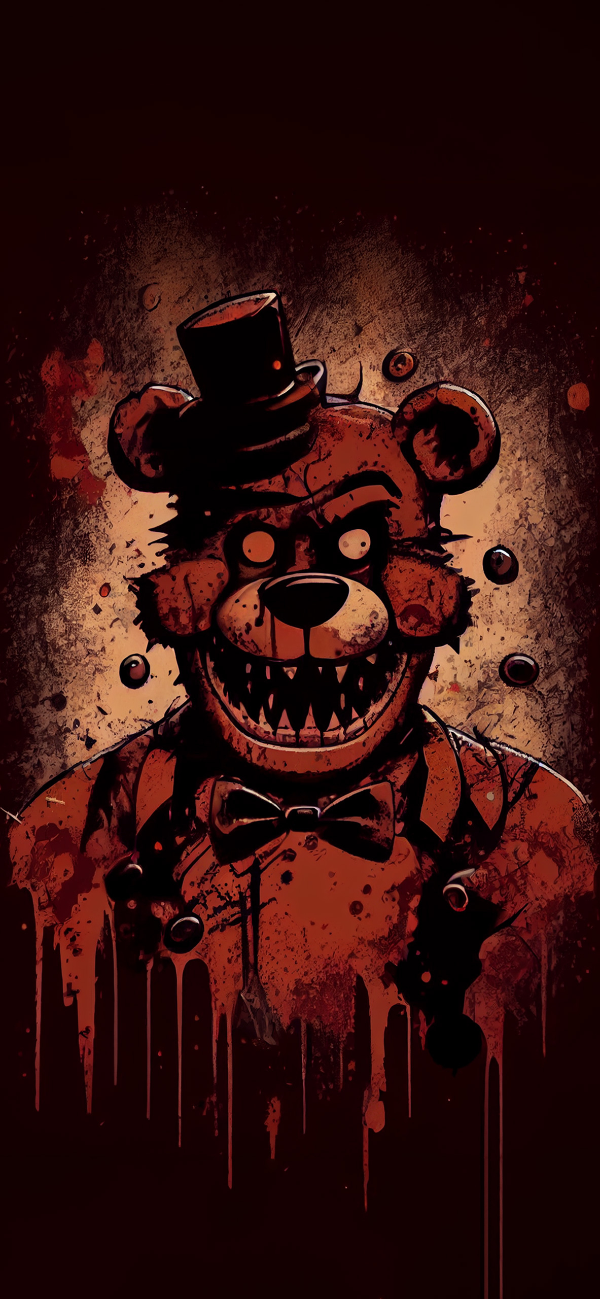 1190x2560 FNaF Freddy Fazbear Art Wallpaper Aesthetic Wallpaper, Phone