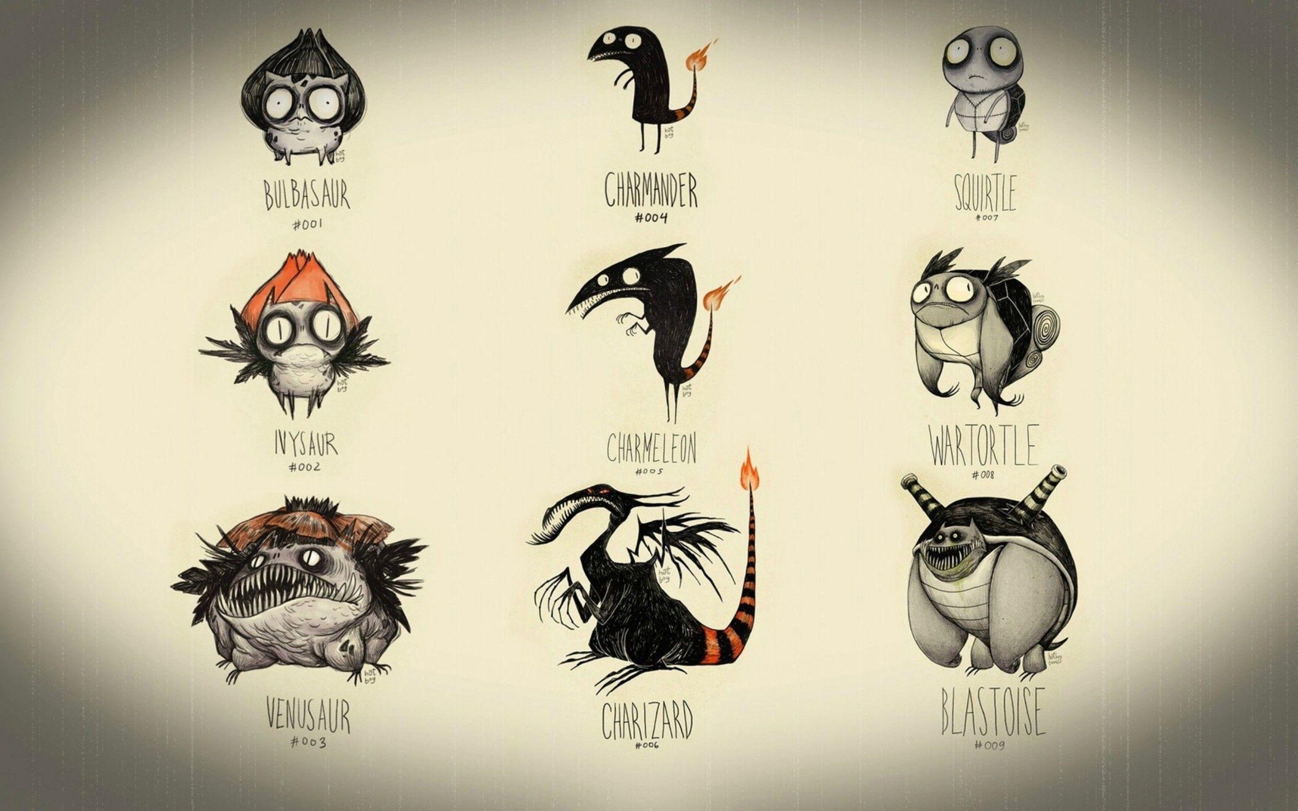 2560x1600 Free Pokemon by Tim Burton Wallpaper, Free Pokemon, Desktop