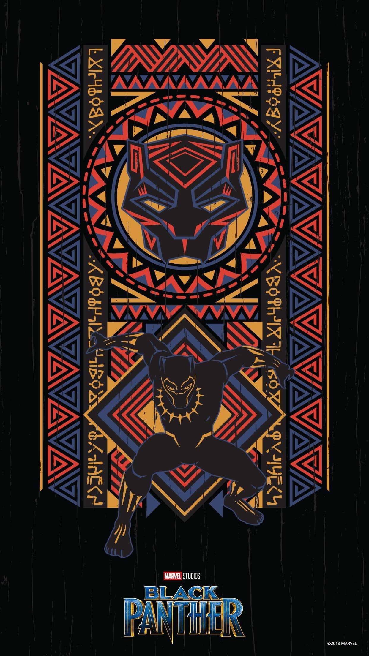 1250x2210 Black Panther, Phone