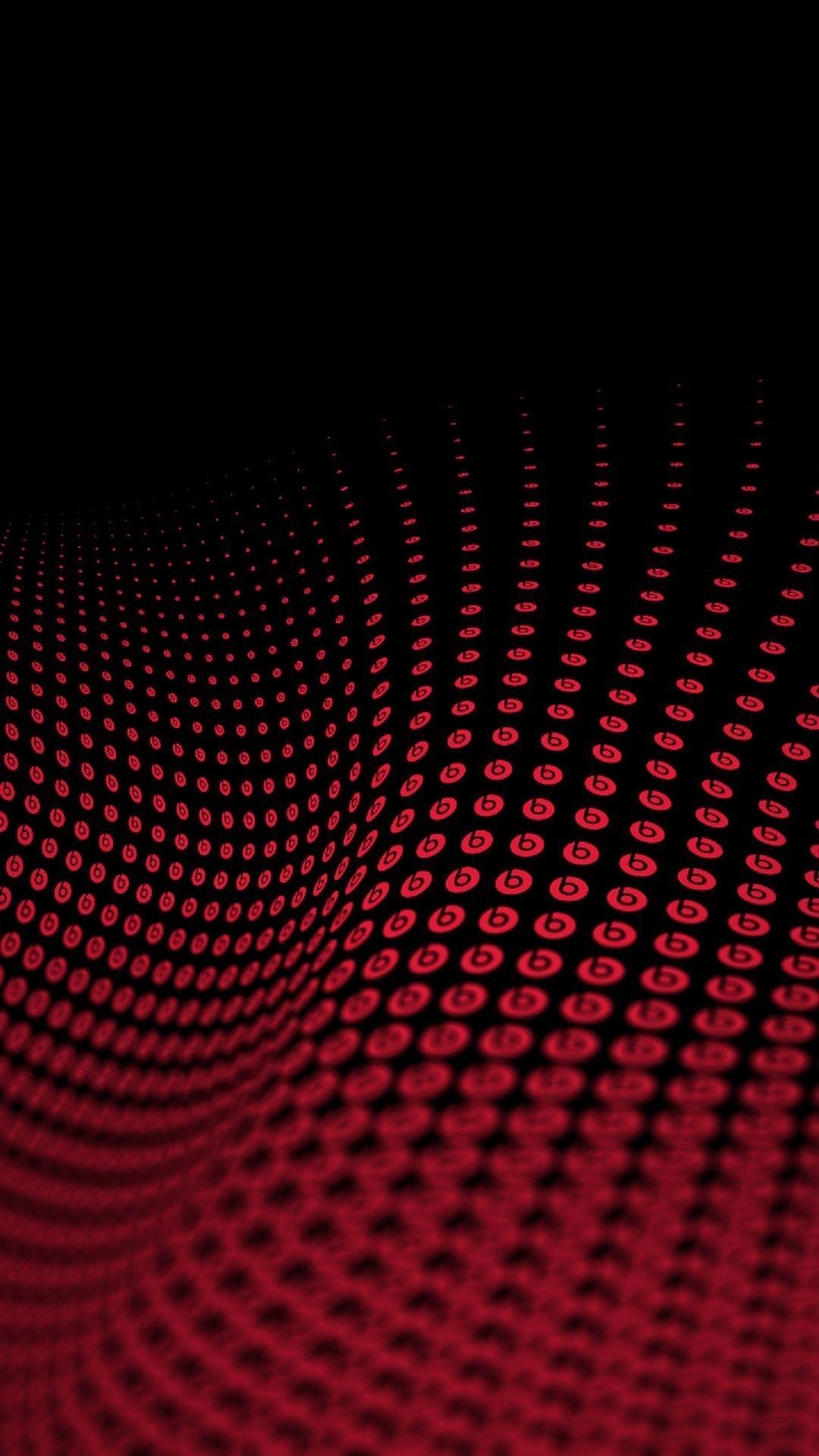 1080x1920 Beats Logo Dot Pattern Lg Smartphone Wallpaper And Wallpaper, Phone