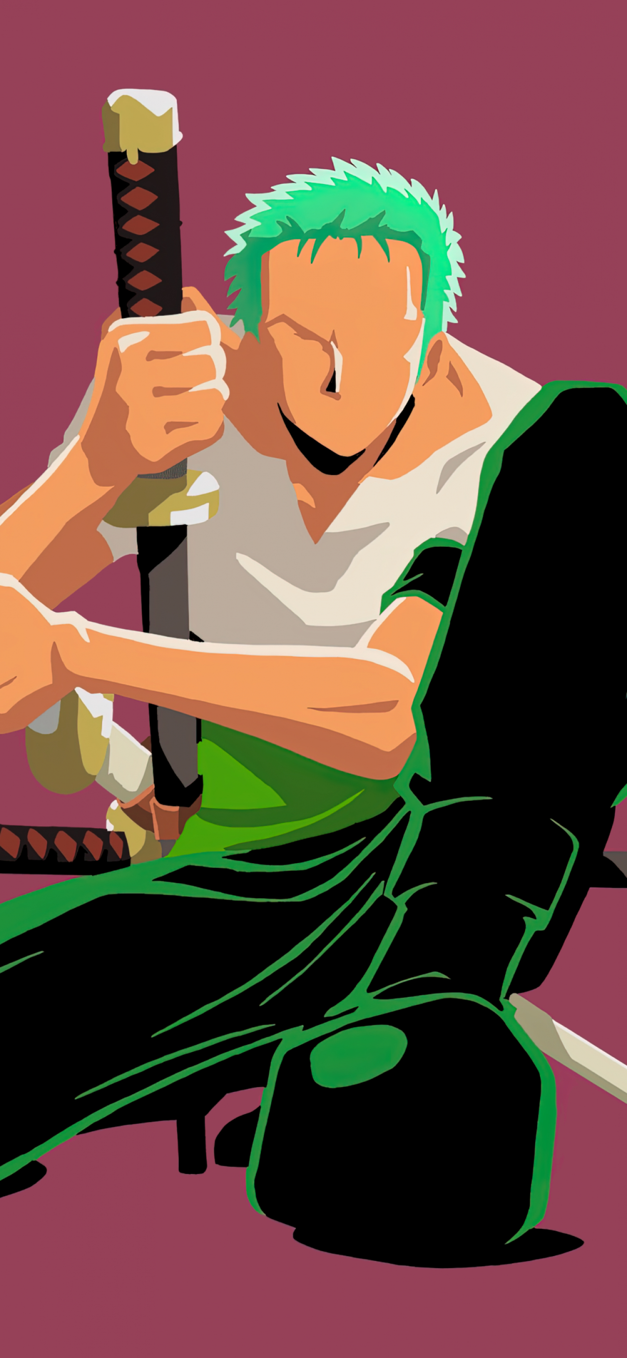 1290x2800 Roronoa Zoro Wallpaper 4K, One Piece, Pirate Hunter, Phone