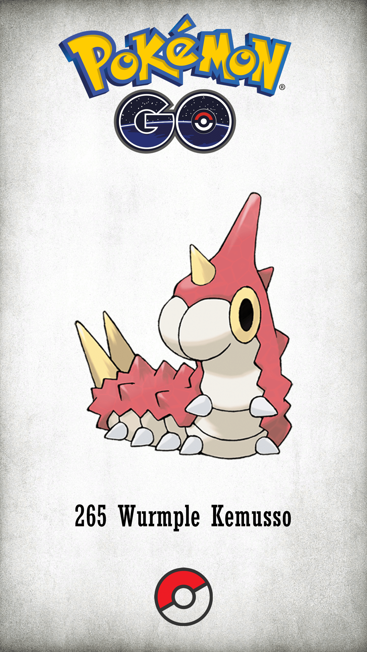 1250x2210 Character Wurmple Kemusso, Phone