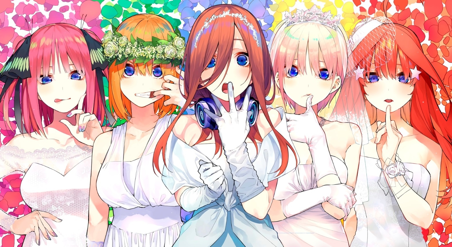 1580x860 Steam Workshop::Wallpaper Go Toubun no Hanayome ( The Quintessential Quintuplets ). Nakano. Miku. Yotsuba. Itsuki, Desktop