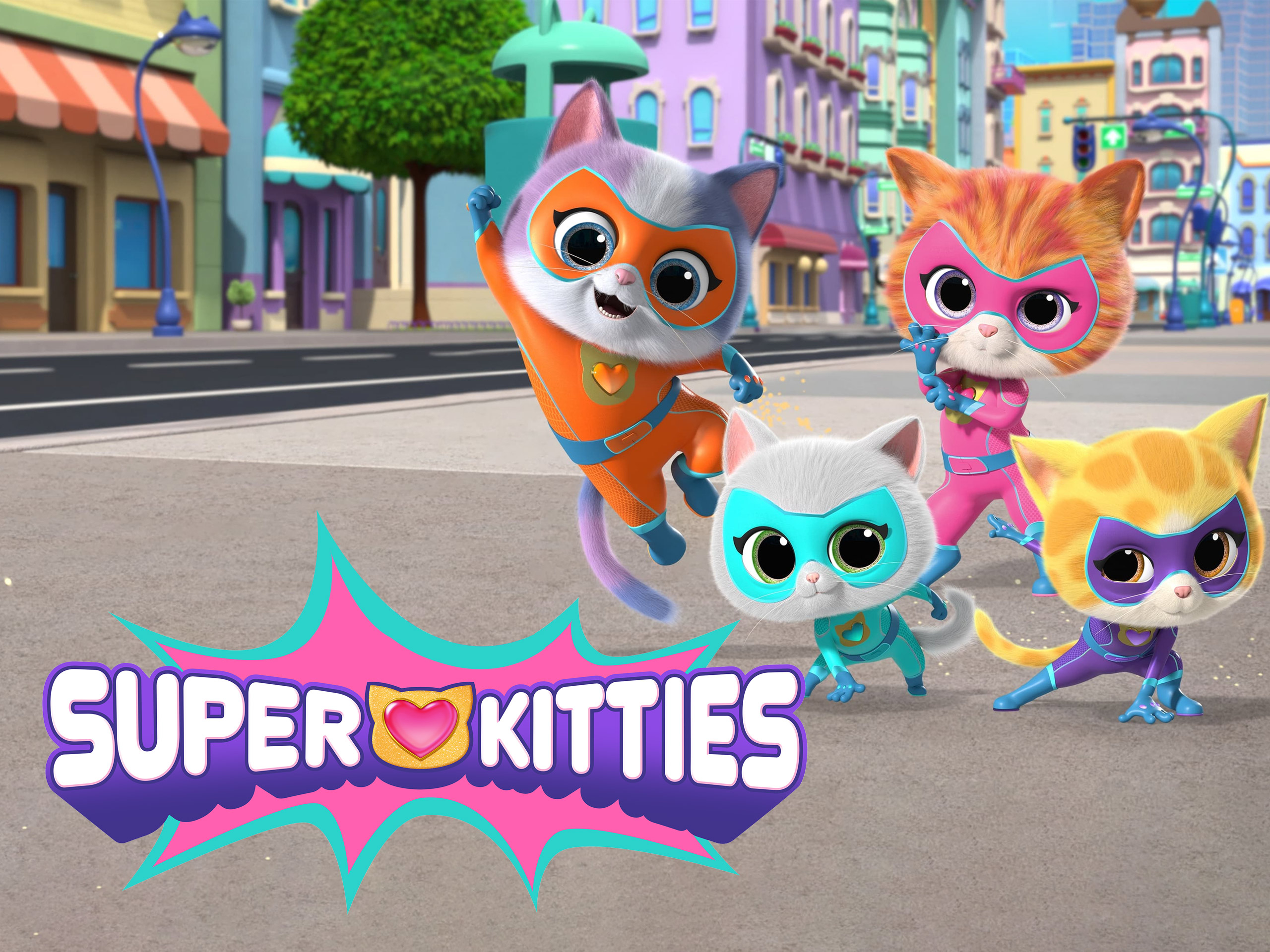 2560x1920 Prime Video: Super Kitties, Desktop