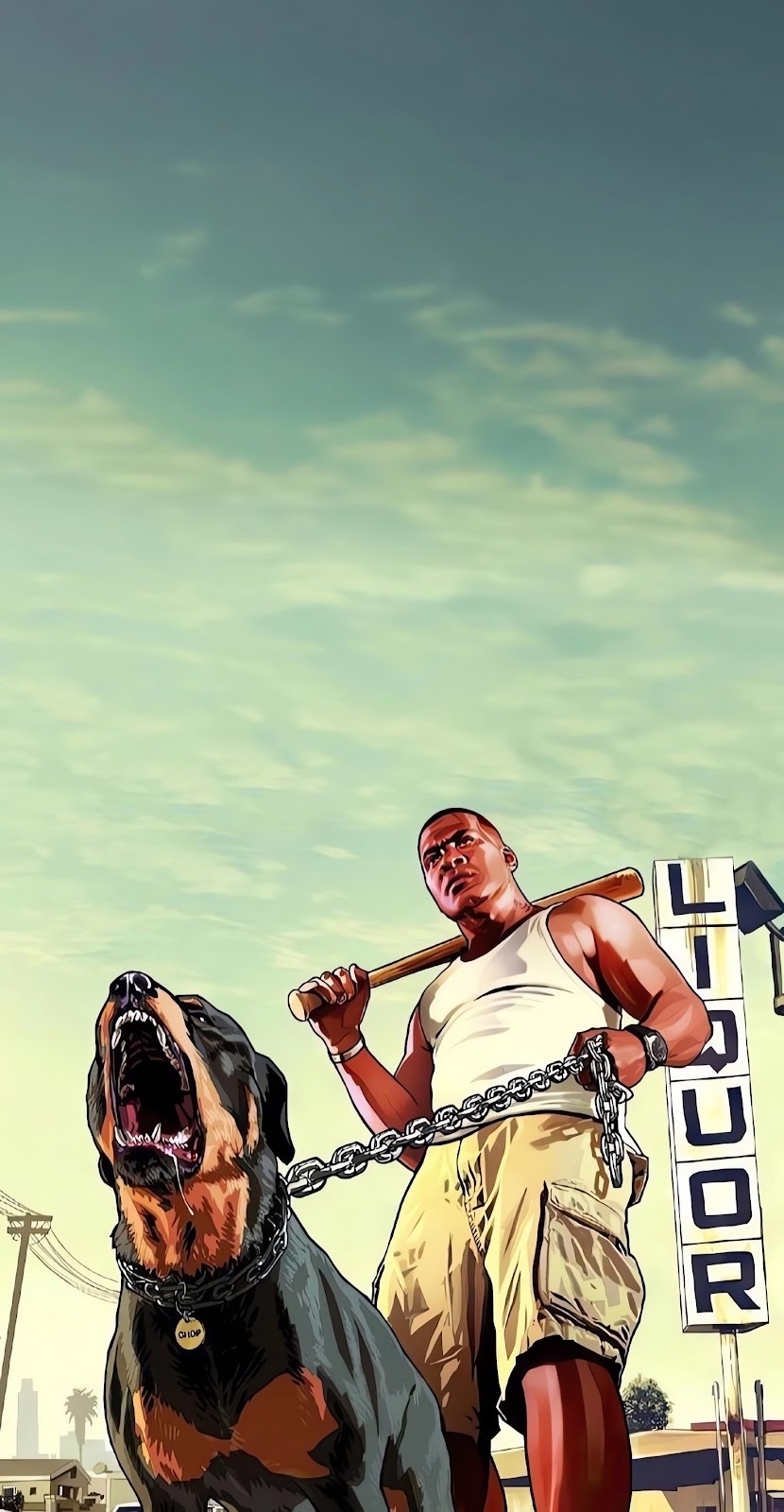 830x1600 COOL WALLPAPER GTA, Phone