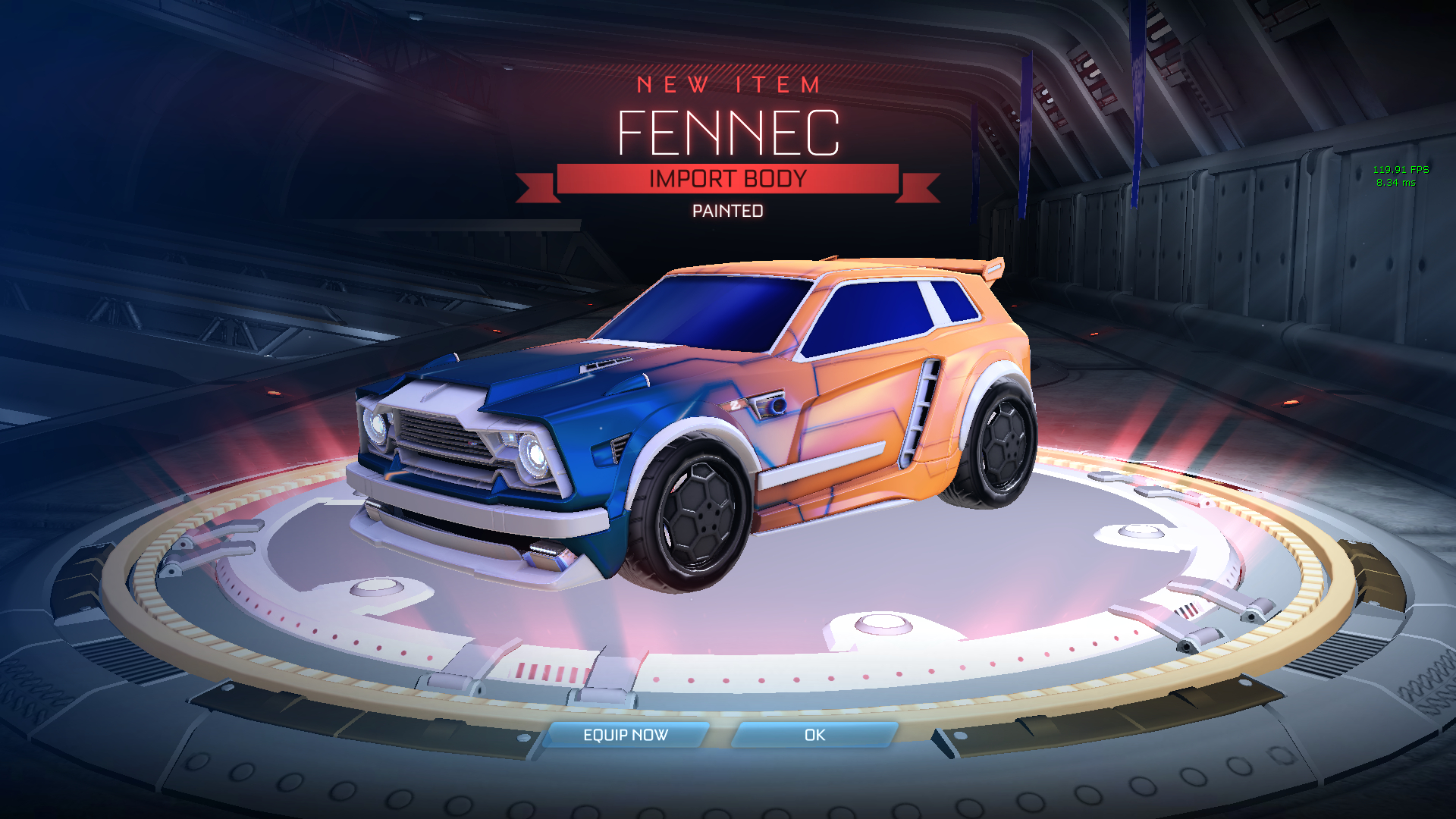 1920x1080 I got Fennec'd (Its actually grey) :(: RocketLeague, Desktop