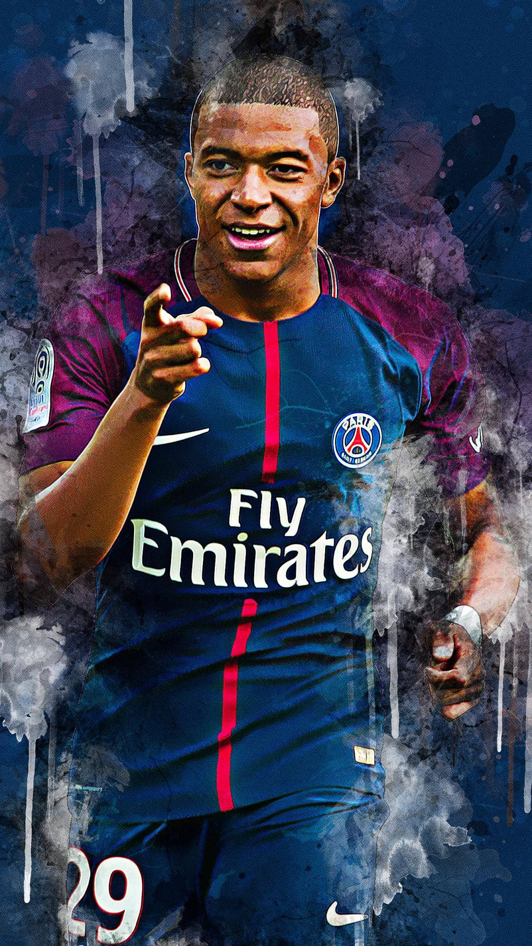 1080x1920 Kylian Mbappe Wallpaper, Phone