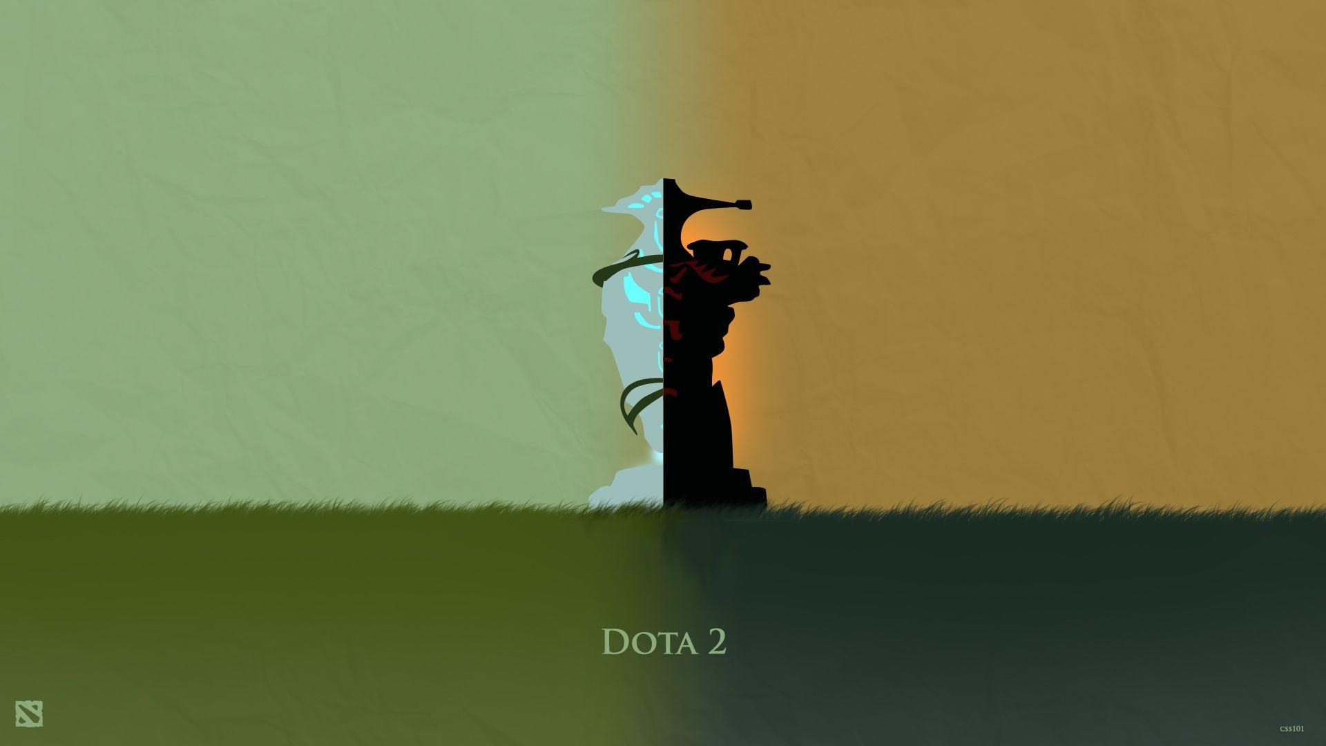 1920x1080 Beautiful Dota 2 Heroes Silhouette  HD Wallpaper, Desktop