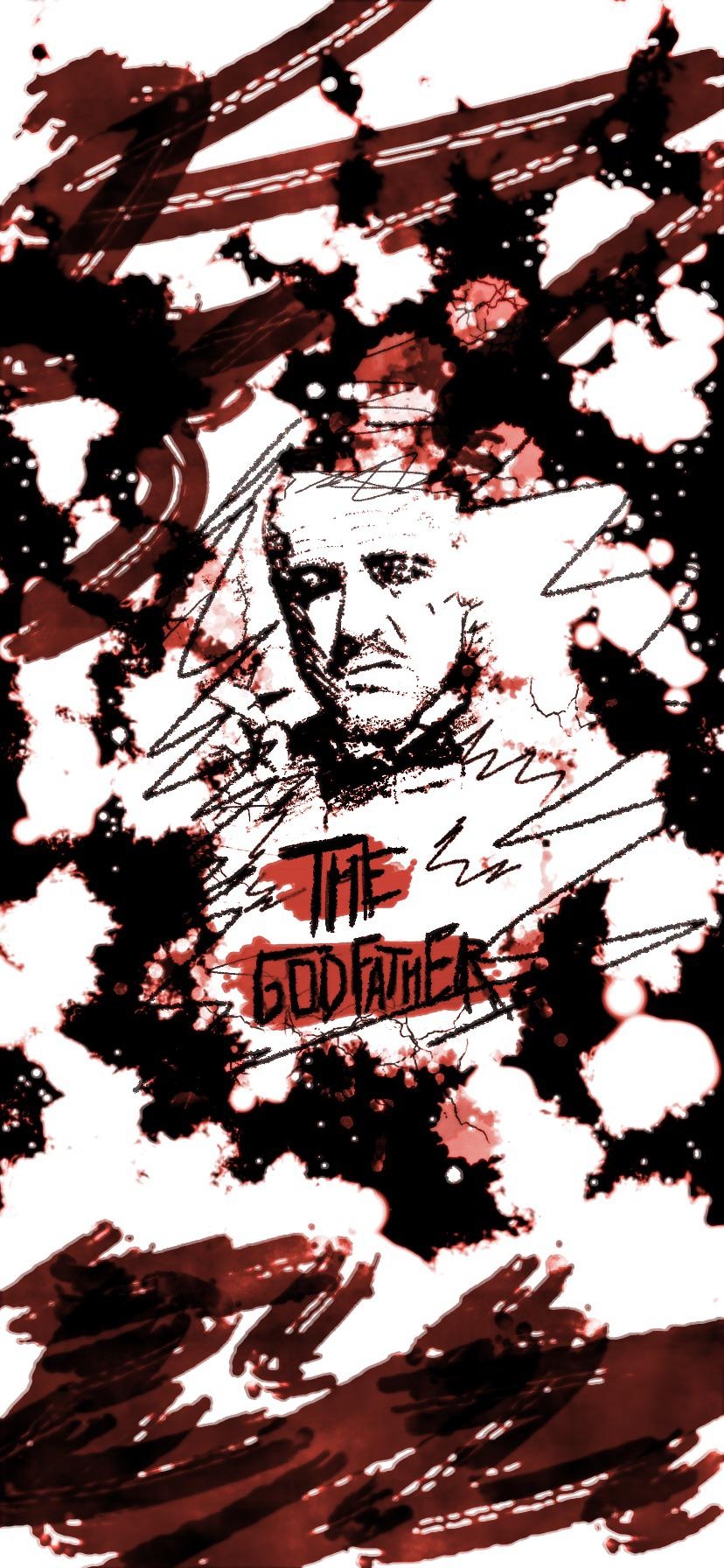 830x1800 The Godfather, Phone