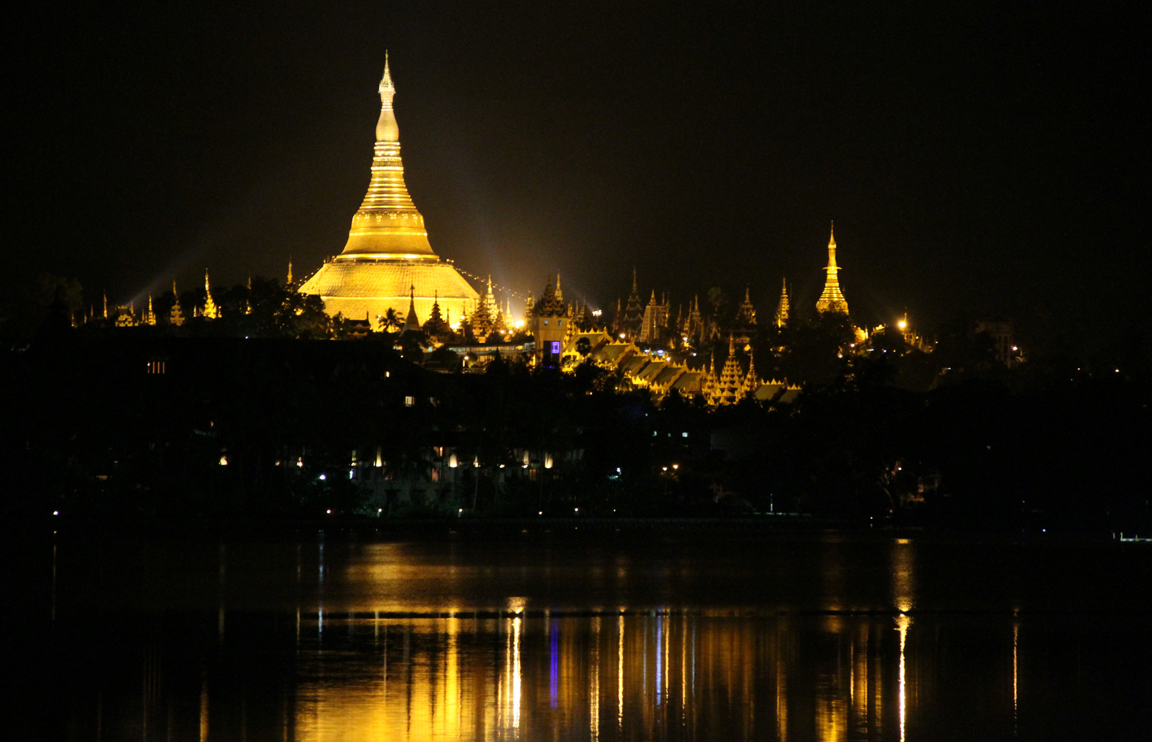 2350x1520 Shwedagon Pagoda, Yangon, Myanmar, Desktop