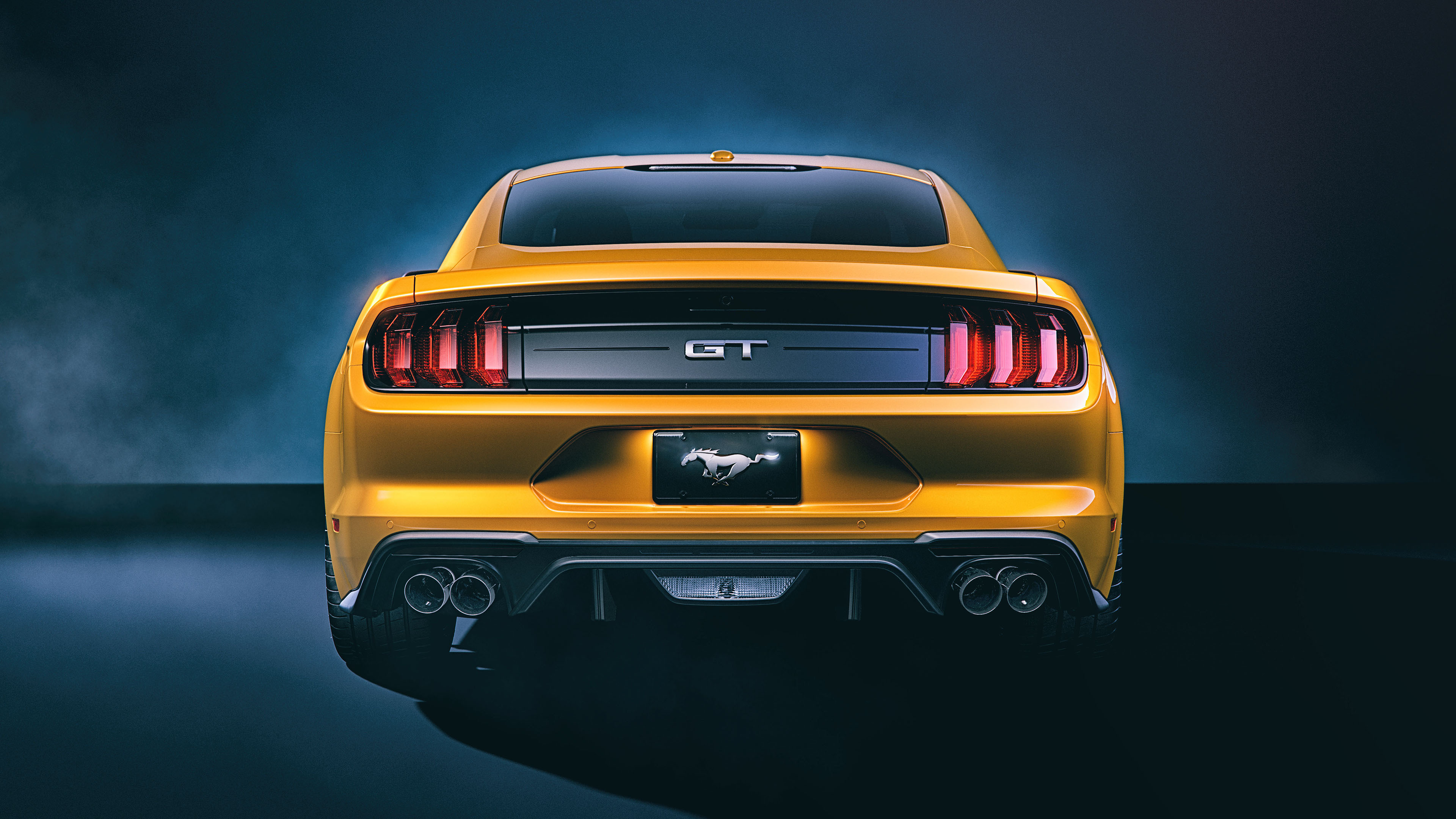 3840x2160 Wallpaper 4k Ford Mustang GT Rear 4k 2018 cars wallpaper, 4k, Desktop